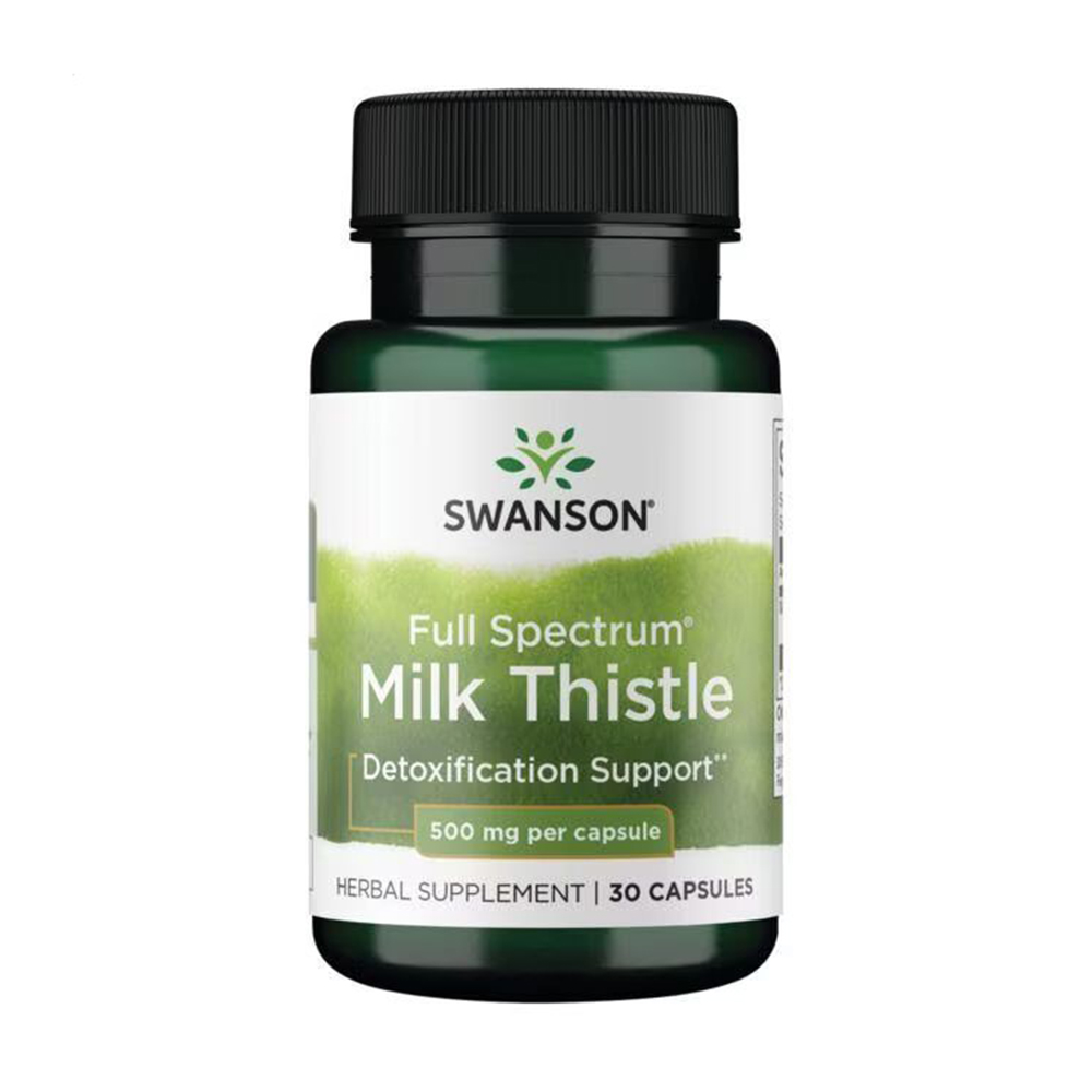Розторопша Swanson Full Spectrum Milk Thistle 500 мг, 30 капсул
Розторопша Swanson Full Spectrum Milk Thistle 500 мг, 30 капсул