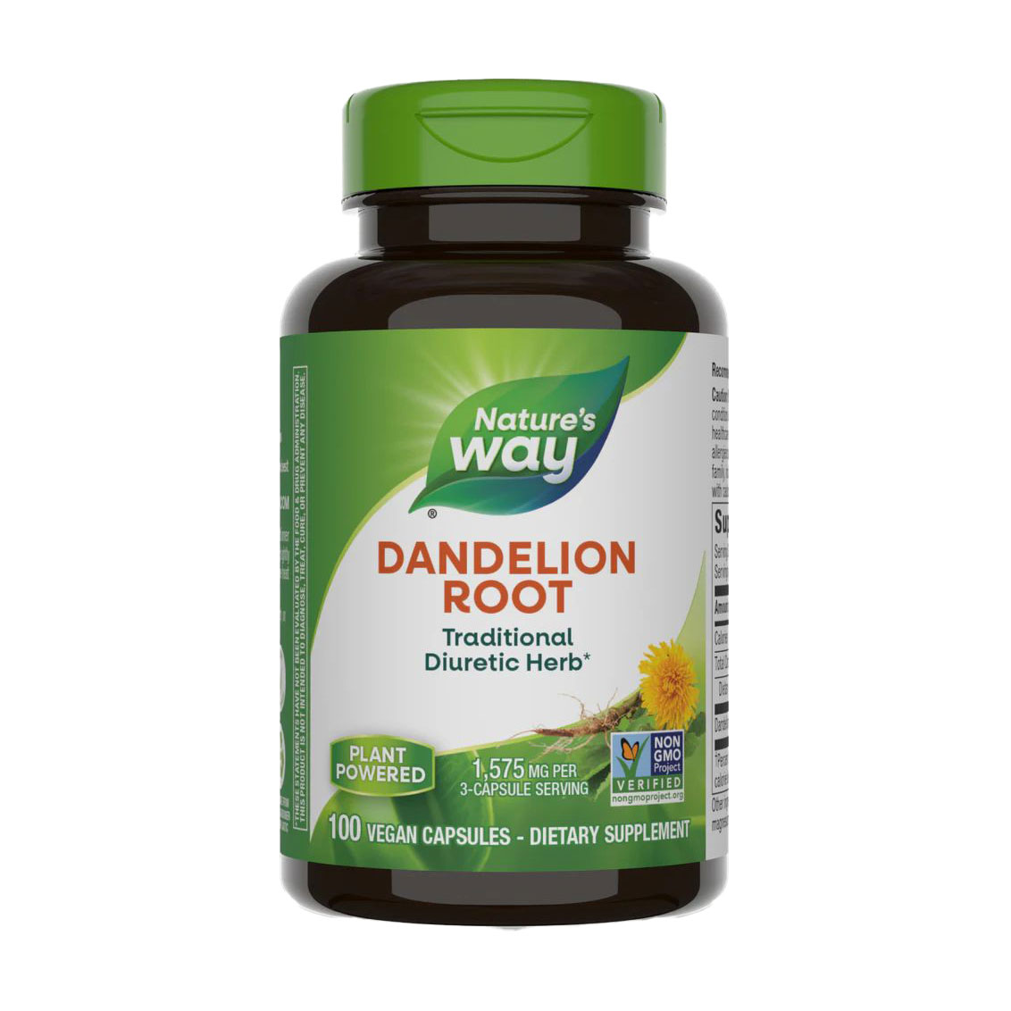Корінь кульбаби Nature's Way Dandelion Root 1575 мг, 100 капсул
Корінь кульбаби Nature's Way Dandelion Root 1575 мг, 100 капсул
