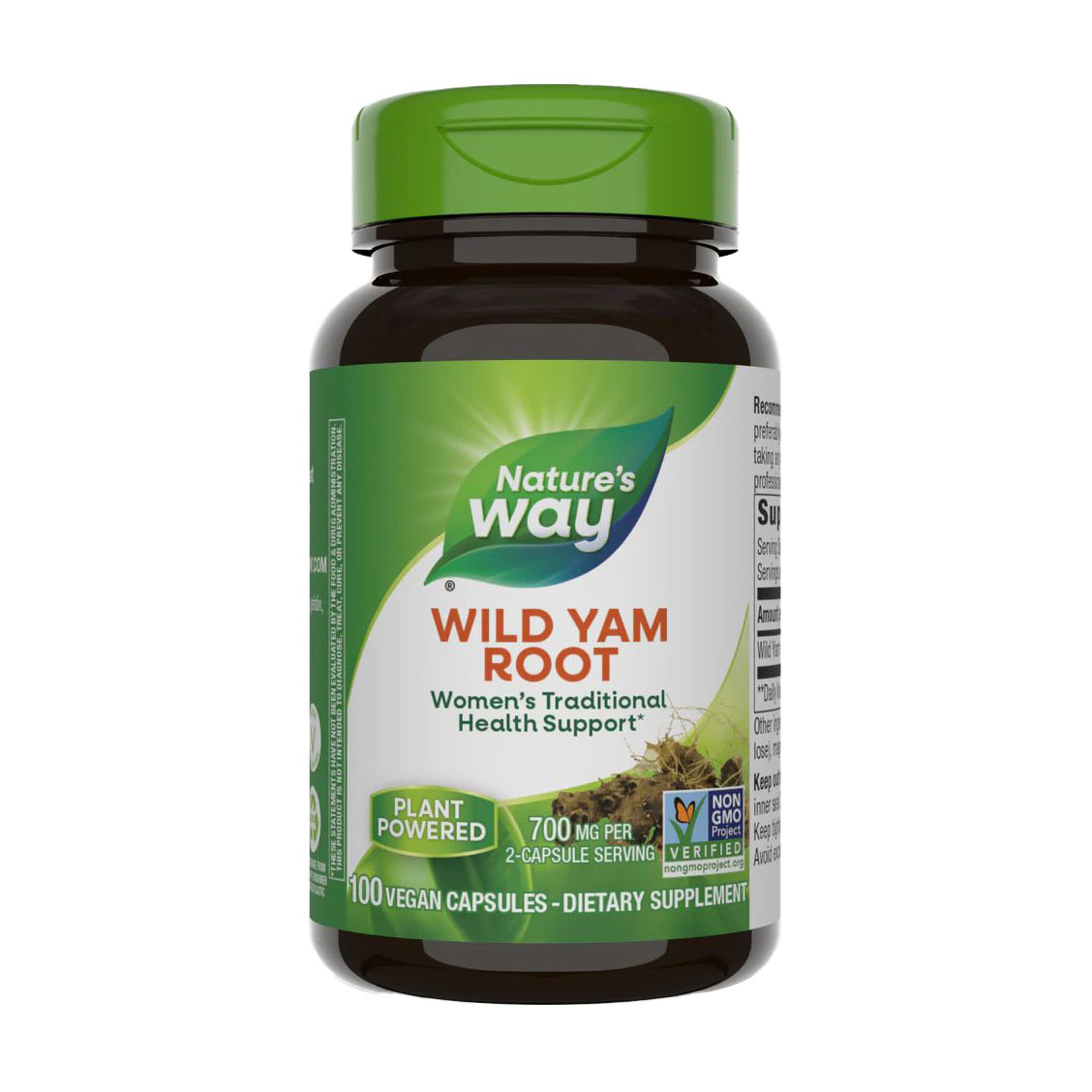 Дикий ямс Nature's Way Wild Yam для жінок, 100 капсул
Дикий ямс Nature's Way Wild Yam для жінок, 100 капсул