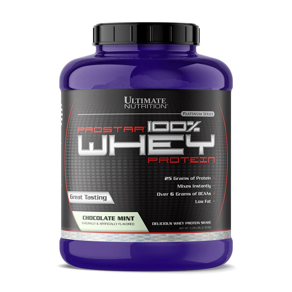 Протеїн Ultimate Nutrition Prostar 100% Whey Protein Шоколадно-м'ятний, в порошку, 2.39 кг
Протеїн Ultimate Nutrition Prostar 100% Whey Protein Шоколадно-м'ятний, в порошку, 2.39 кг