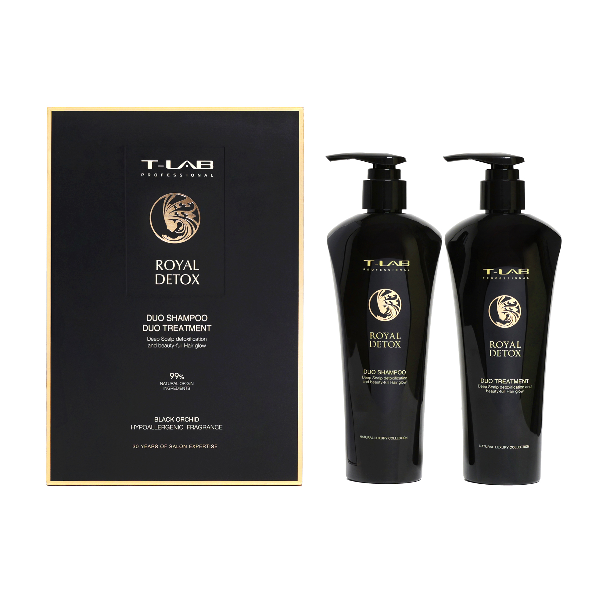 Уцінка! Подарунковий набір для волосся T-LAB Professional Royal Detox (шампунь, 300 мл + кондиціонер, 300 мл)
Уцінка! Подарунковий набір для волосся T-LAB Professional Royal Detox (шампунь, 300 мл + кондиціонер, 300 мл)
