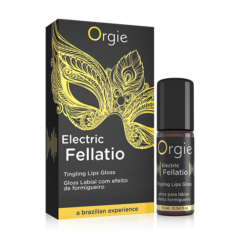 Блиск для губ з віброефектом Orgie Electric Fellatio Tingling Lip Gloss для орального сексу, 10 мл
Блиск для губ з віброефектом Orgie Electric Fellatio Tingling Lip Gloss для орального сексу, 10 мл