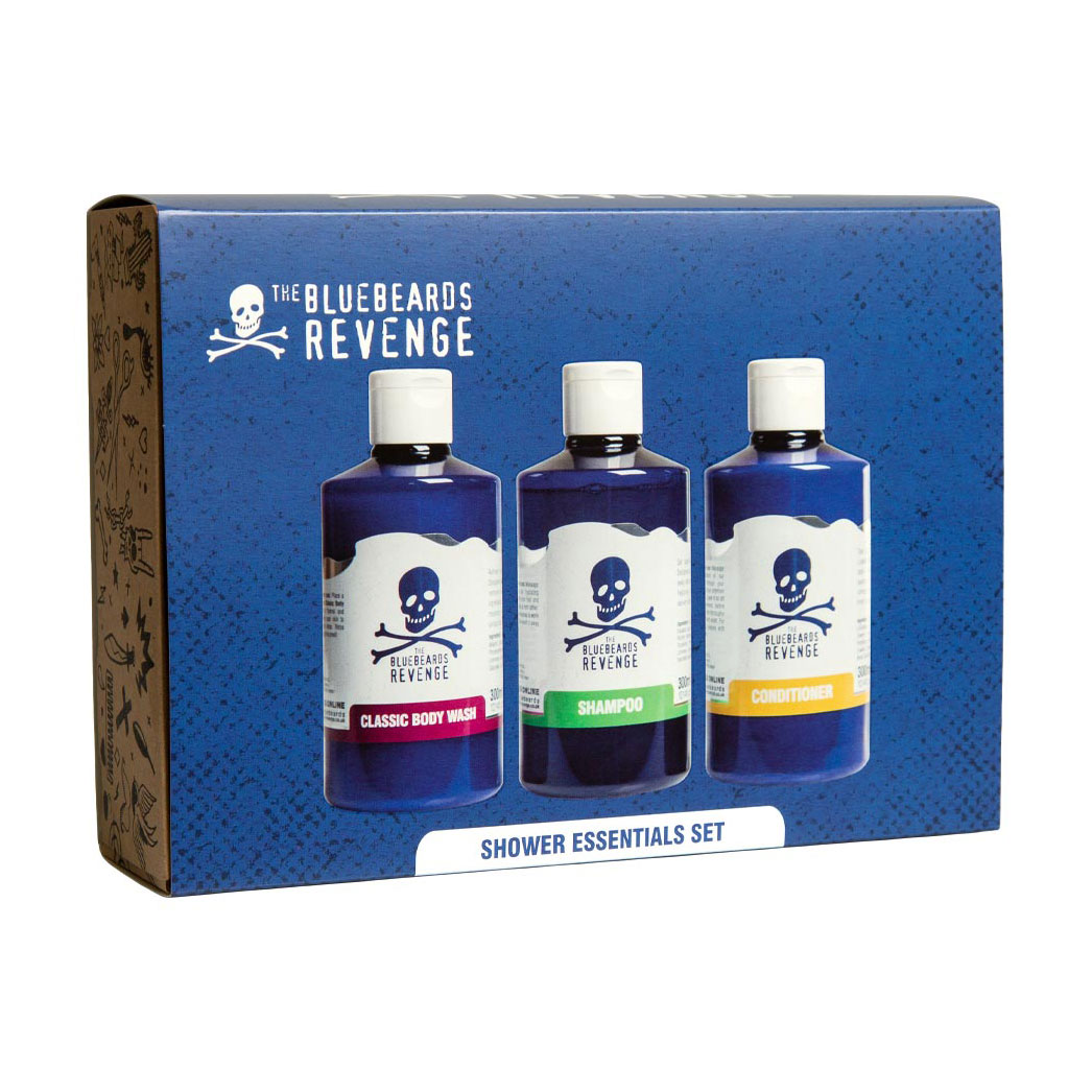 Уцінка! Набір The Bluebeards Revenge Shower Essentials Classic (шампунь для волосся, 300 мл + кондиціонер для волосся, 300 мл + гель для душу, 300 мл)
Уцінка! Набір The Bluebeards Revenge Shower Essentials Classic (шампунь для волосся, 300 мл + кондиціонер для волосся, 300 мл + гель для душу, 300 мл)