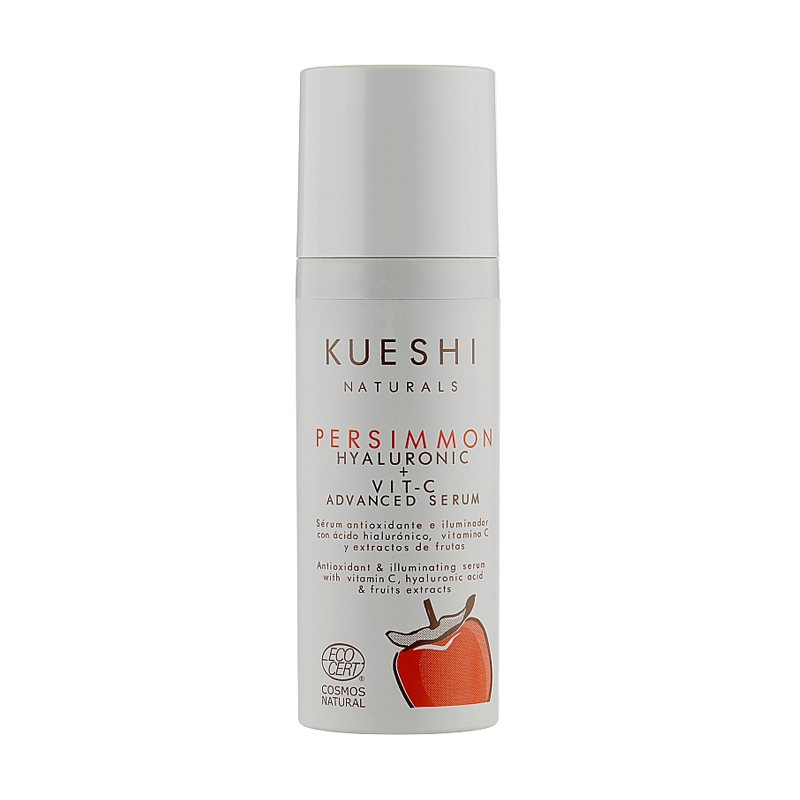 Сироватка для обличчя Kueshi Naturals Persimmon Hilauronic + Vit-C Advanced Serum з гіалуроновою кислотою та вітаміном С, 50 мл
Сироватка для обличчя Kueshi Naturals Persimmon Hilauronic + Vit-C Advanced Serum з гіалуроновою кислотою та вітаміном С, 50 мл