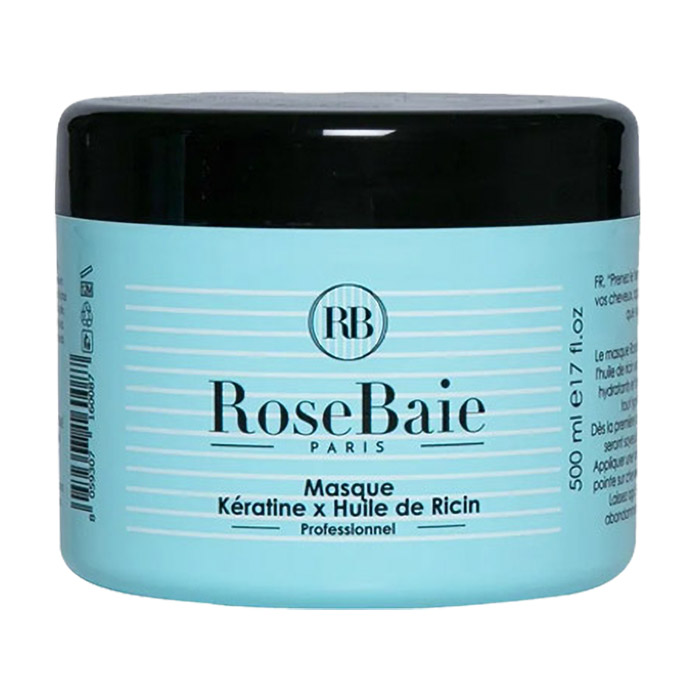 Уцінка! Маска для волосся RoseBaie Masque Keratine X Huile De Ricin, 500 мл
Уцінка! Маска для волосся RoseBaie Masque Keratine X Huile De Ricin, 500 мл