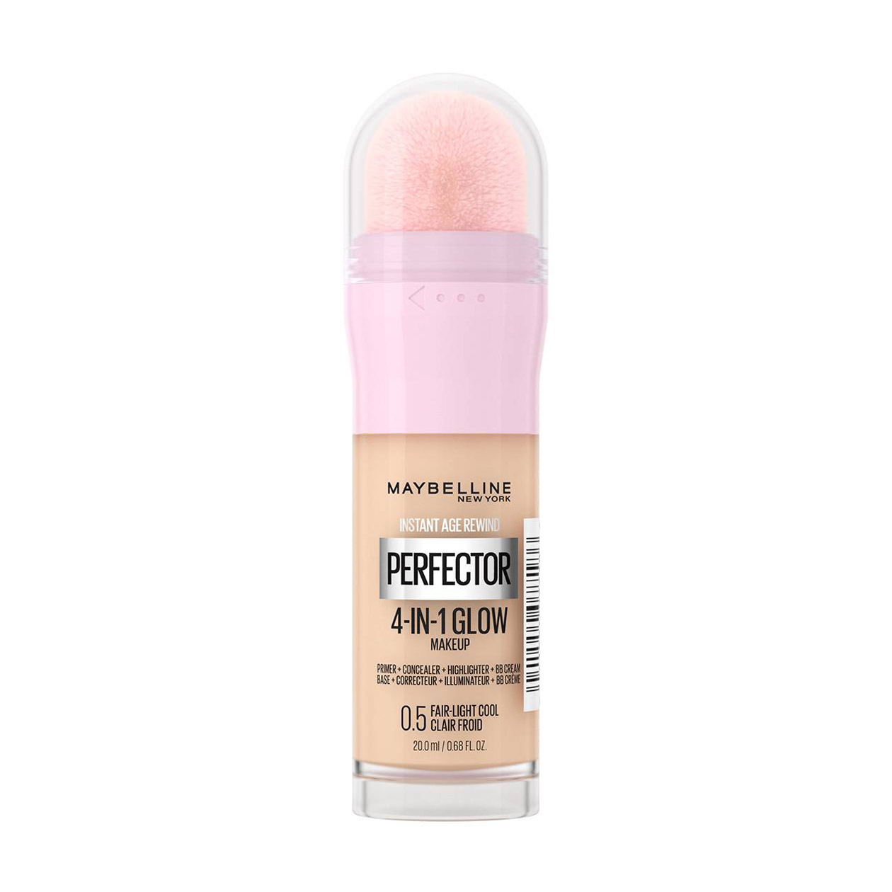 Тональна основа для обличчя Maybelline New York Instant Perfector Glow 4 в 1, з ефектом сяяння 0.5 Fair Light Cool, 20 мл
Тональна основа для обличчя Maybelline New York Instant Perfector Glow 4 в 1, з ефектом сяяння 0.5 Fair Light Cool, 20 мл