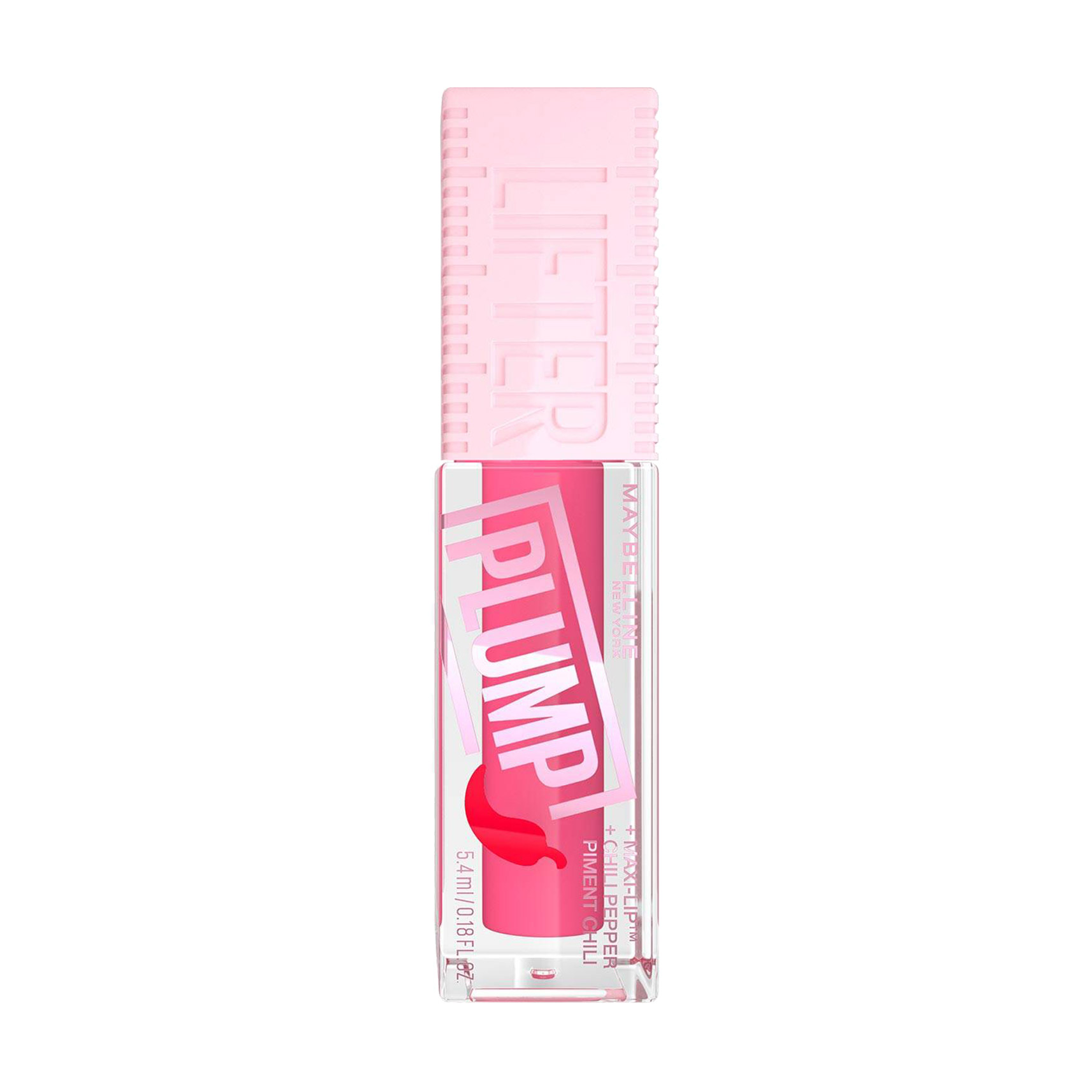 Блиск-плампер для губ Maybelline New York Lifter Plump з екстрактом перцю чилі 003 Pink Sting, 5.4 мл
Блиск-плампер для губ Maybelline New York Lifter Plump з екстрактом перцю чилі 003 Pink Sting, 5.4 мл