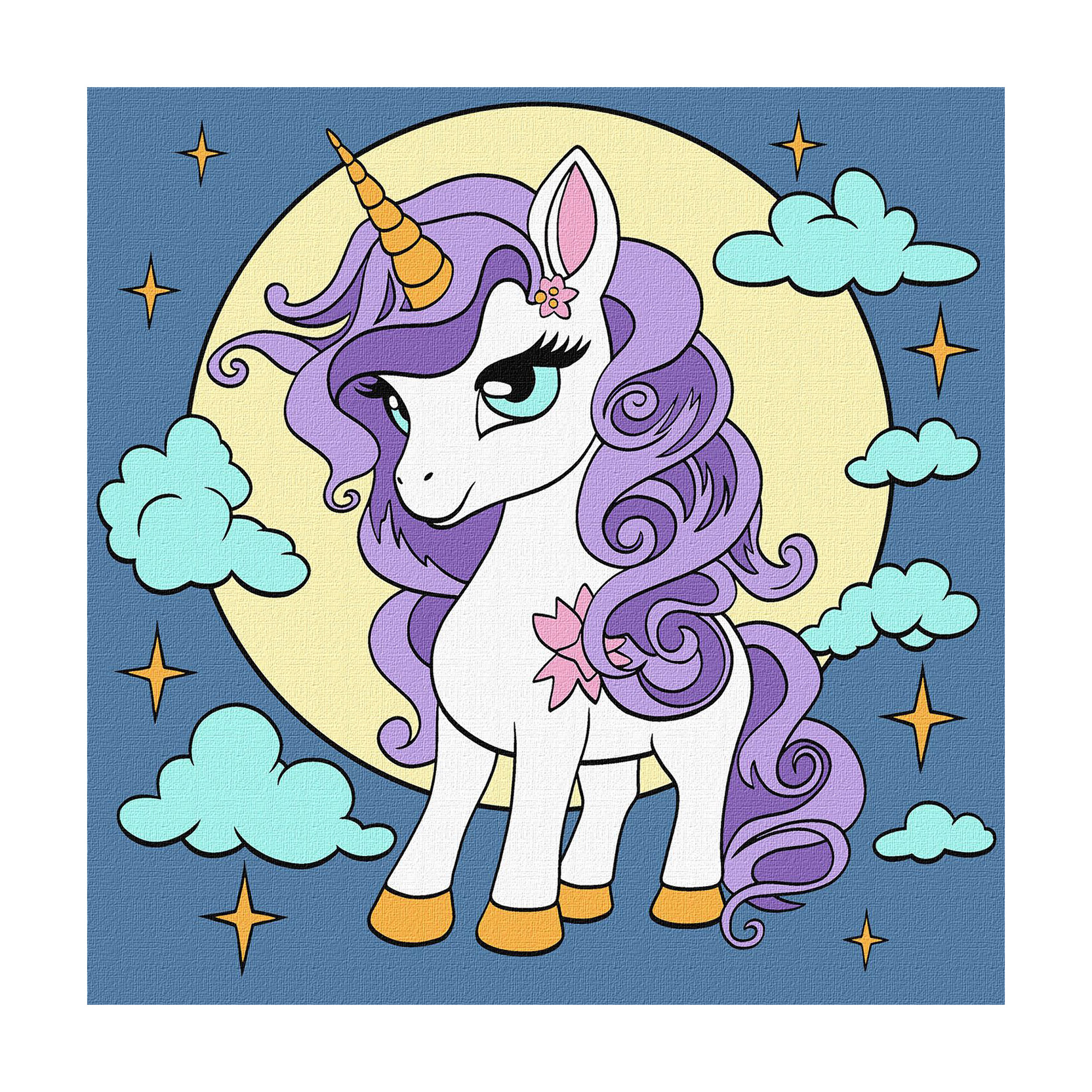 Картина за номерами Ideyka Казкова одноріжка, 25*25 см (KHO6107)
Картина за номерами Ideyka Казкова одноріжка, 25*25 см (KHO6107)