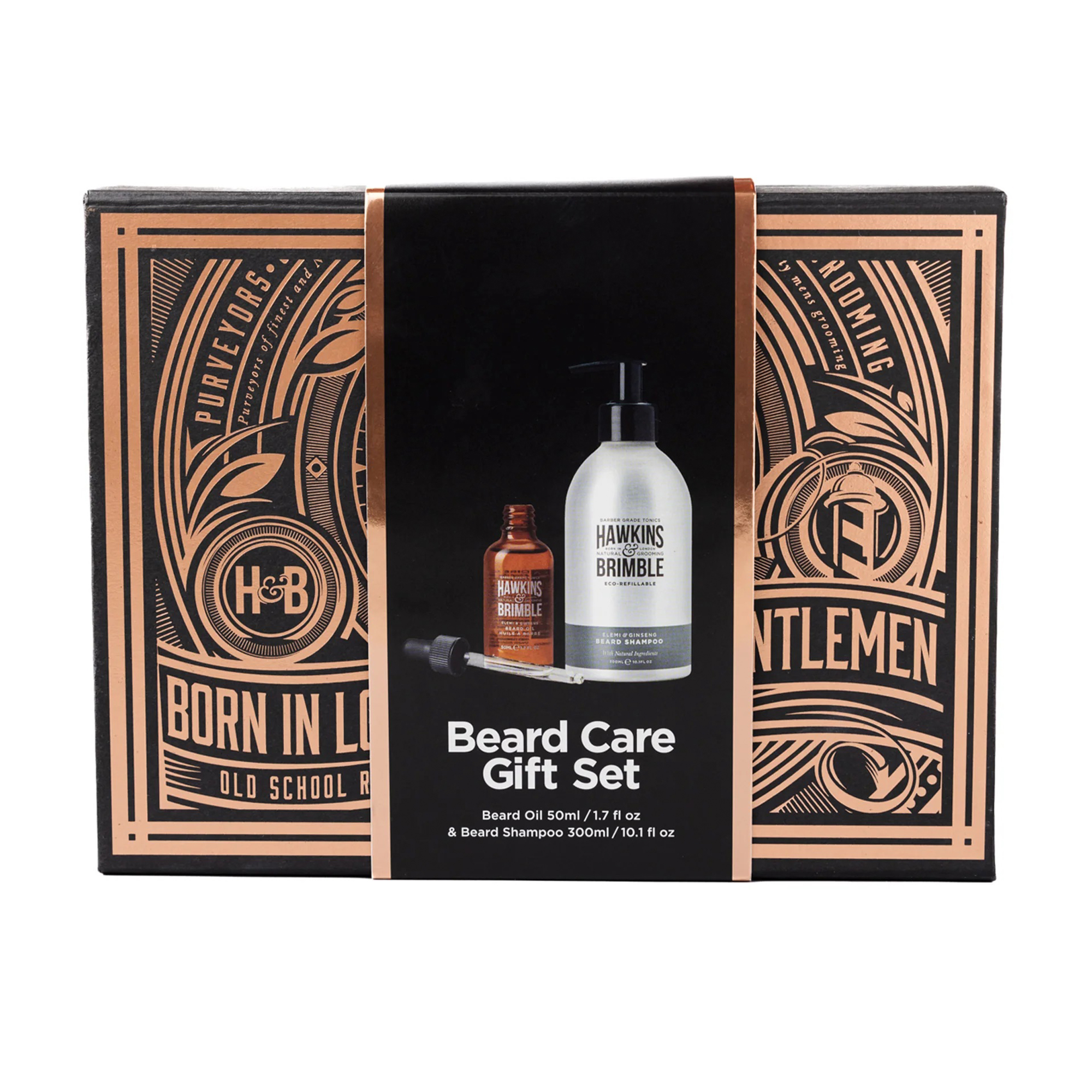 Набір для бороди Hawkins & Brimble Beard Care Gift Set (шампунь, 300 мл + олія для бороди, 50 мл)
Набір для бороди Hawkins & Brimble Beard Care Gift Set (шампунь, 300 мл + олія для бороди, 50 мл)