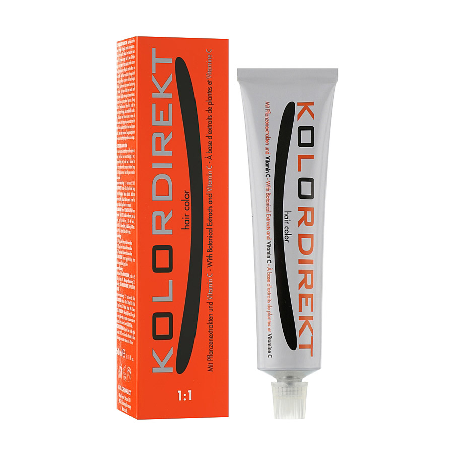 Аміачна крем-фарба для волосся Kolordirekt Hair Color 88.43 Light Int Copper Golden Blonde, 60 мл
Аміачна крем-фарба для волосся Kolordirekt Hair Color 88.43 Light Int Copper Golden Blonde, 60 мл
