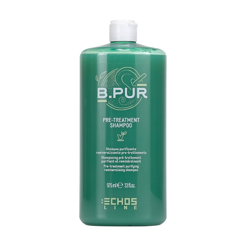 Очищувальний ремінералізувальний шампунь для волосся Echosline B.Pur Pre-Treatment Shampoo, 975 мл
Очищувальний ремінералізувальний шампунь для волосся Echosline B.Pur Pre-Treatment Shampoo, 975 мл