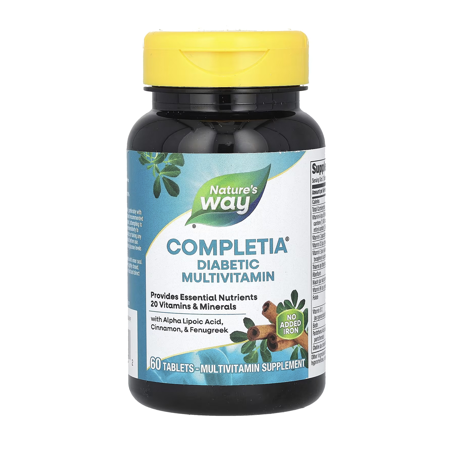Мультивітаміни Nature's Way Completia Diabetic Multi-Vitamin для діабетиків, 60 таблеток
Мультивітаміни Nature's Way Completia Diabetic Multi-Vitamin для діабетиків, 60 таблеток