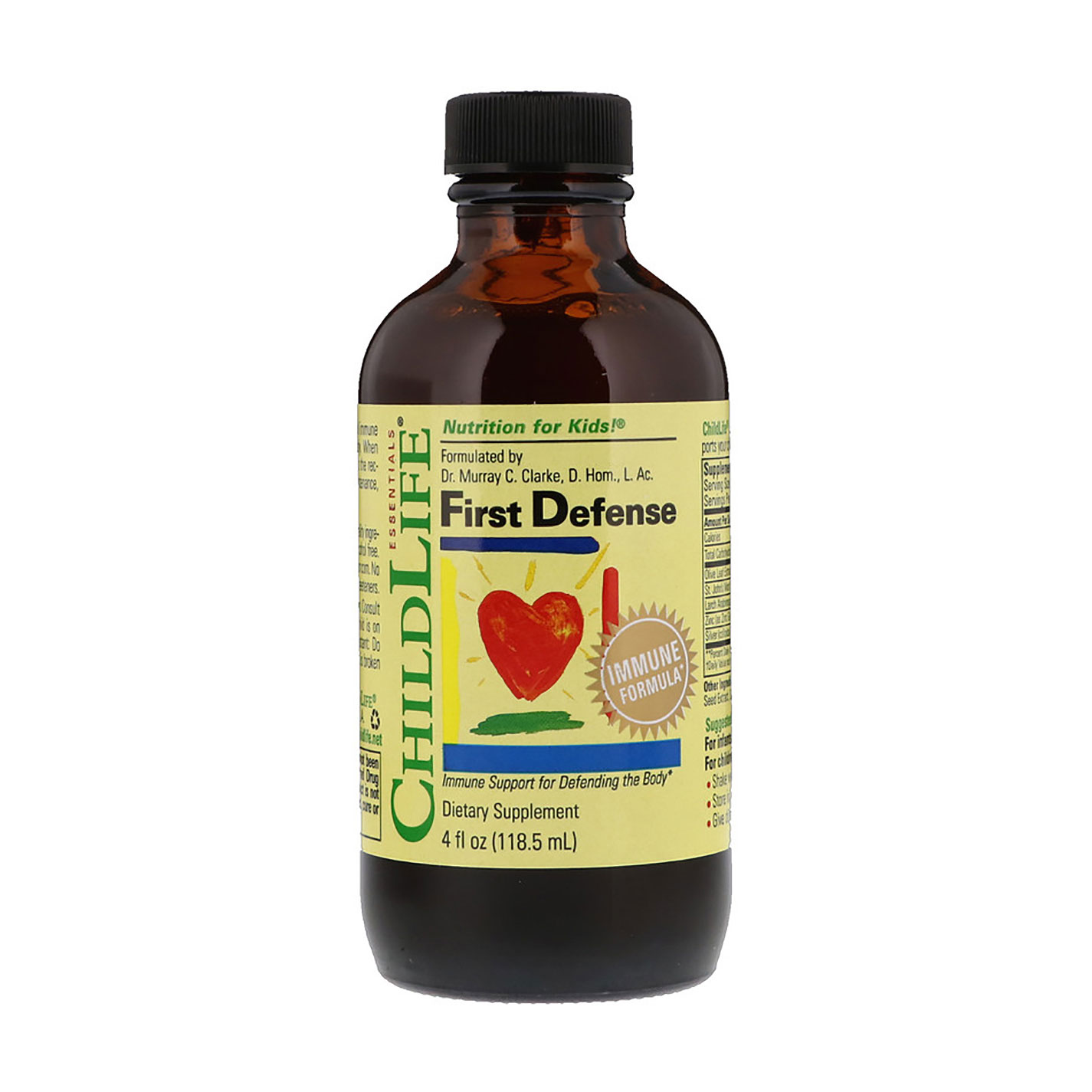 Дитячий захист імунітету ChildLife Multi First Defense, в рідині, 118.5 мл
Дитячий захист імунітету ChildLife Multi First Defense, в рідині, 118.5 мл