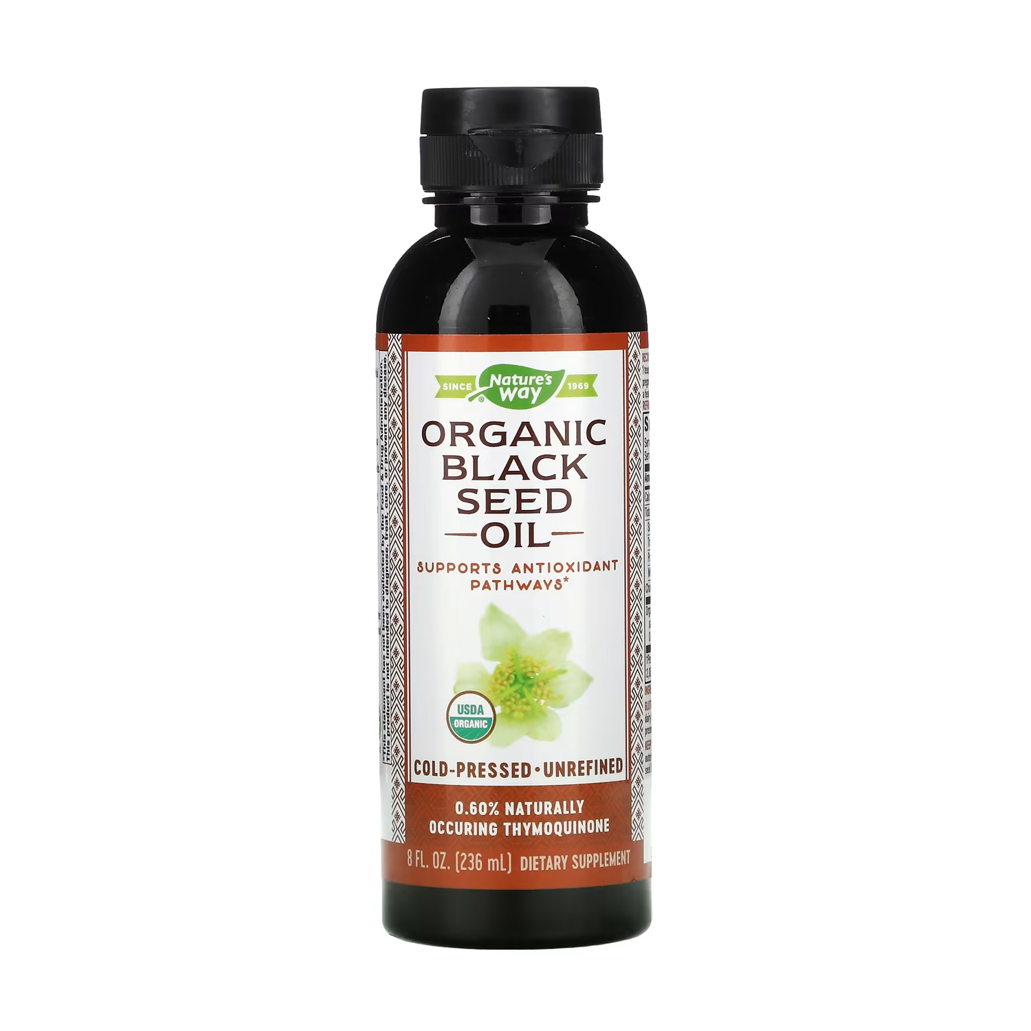 Уцінка! Олія чорного кмину Nature's Way Black Seed Oil, в рідині, 236 мл
Уцінка! Олія чорного кмину Nature's Way Black Seed Oil, в рідині, 236 мл