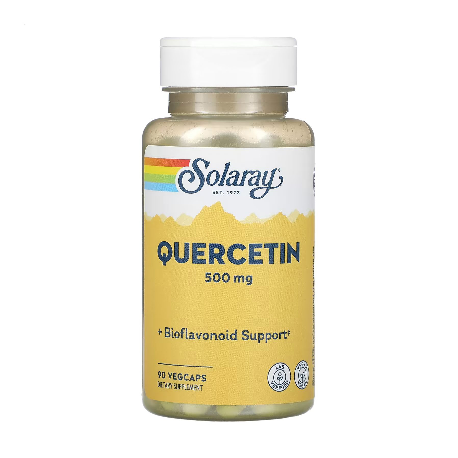 Кверцетин Solaray Quercetin 500 мг, 90 капсул
Кверцетин Solaray Quercetin 500 мг, 90 капсул