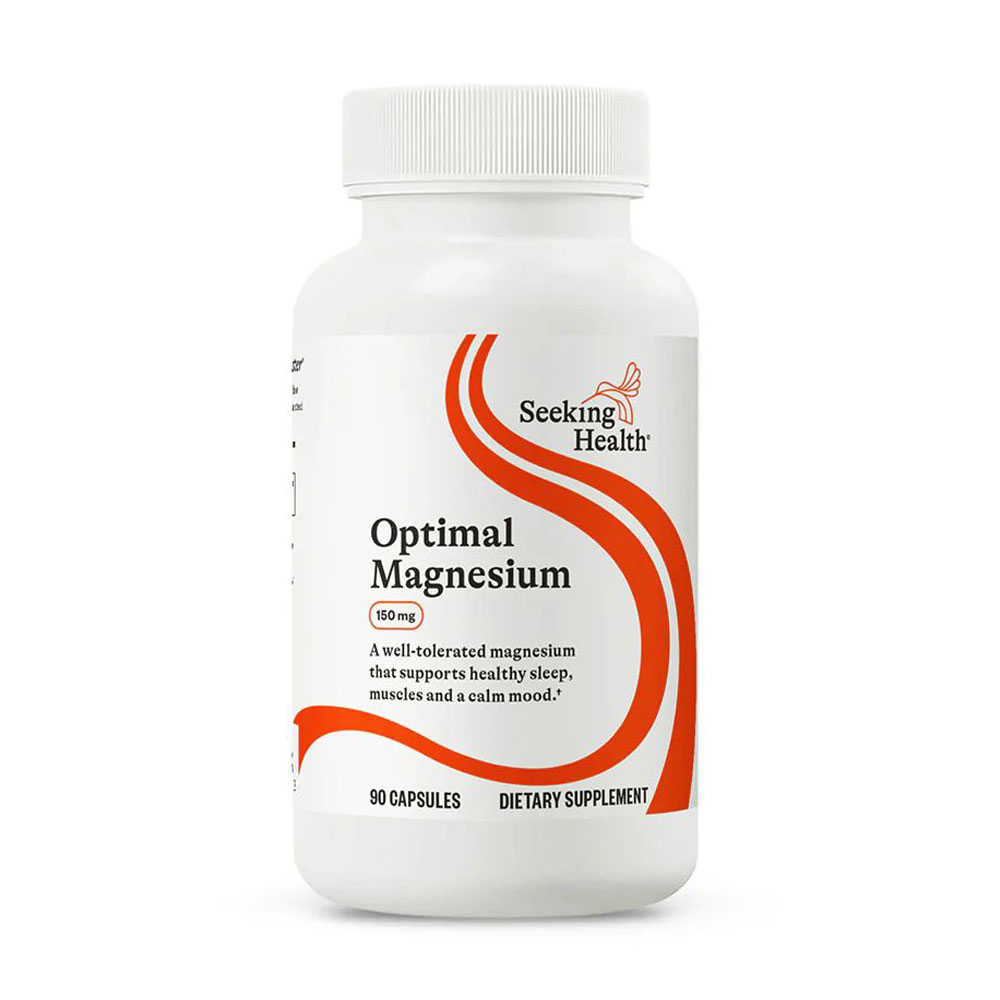 Магній Seeking Health Optimal Magnesium, 150 мг, 90 капсул
Магній Seeking Health Optimal Magnesium, 150 мг, 90 капсул