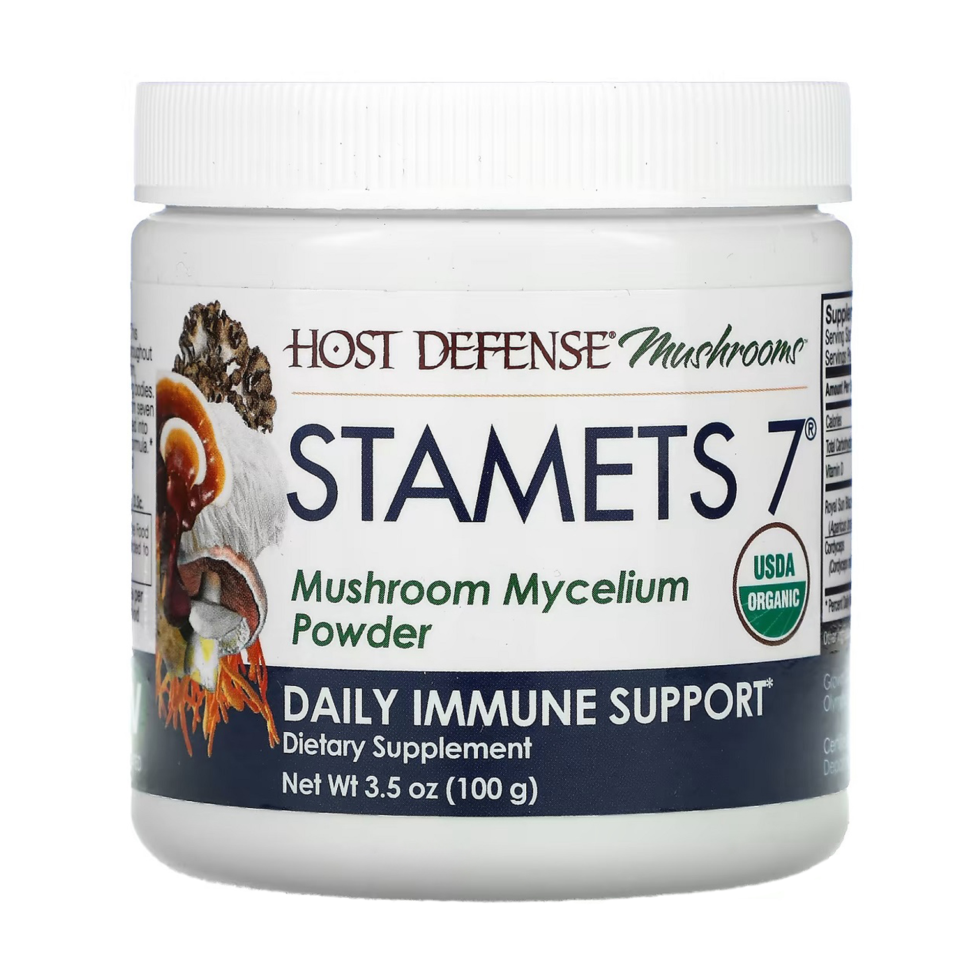 Підтримка імунітету Fungi Perfecti Host Defense Stamets 7 Mushroom Mycelium Powder в порошку, 100 г
Підтримка імунітету Fungi Perfecti Host Defense Stamets 7 Mushroom Mycelium Powder в порошку, 100 г