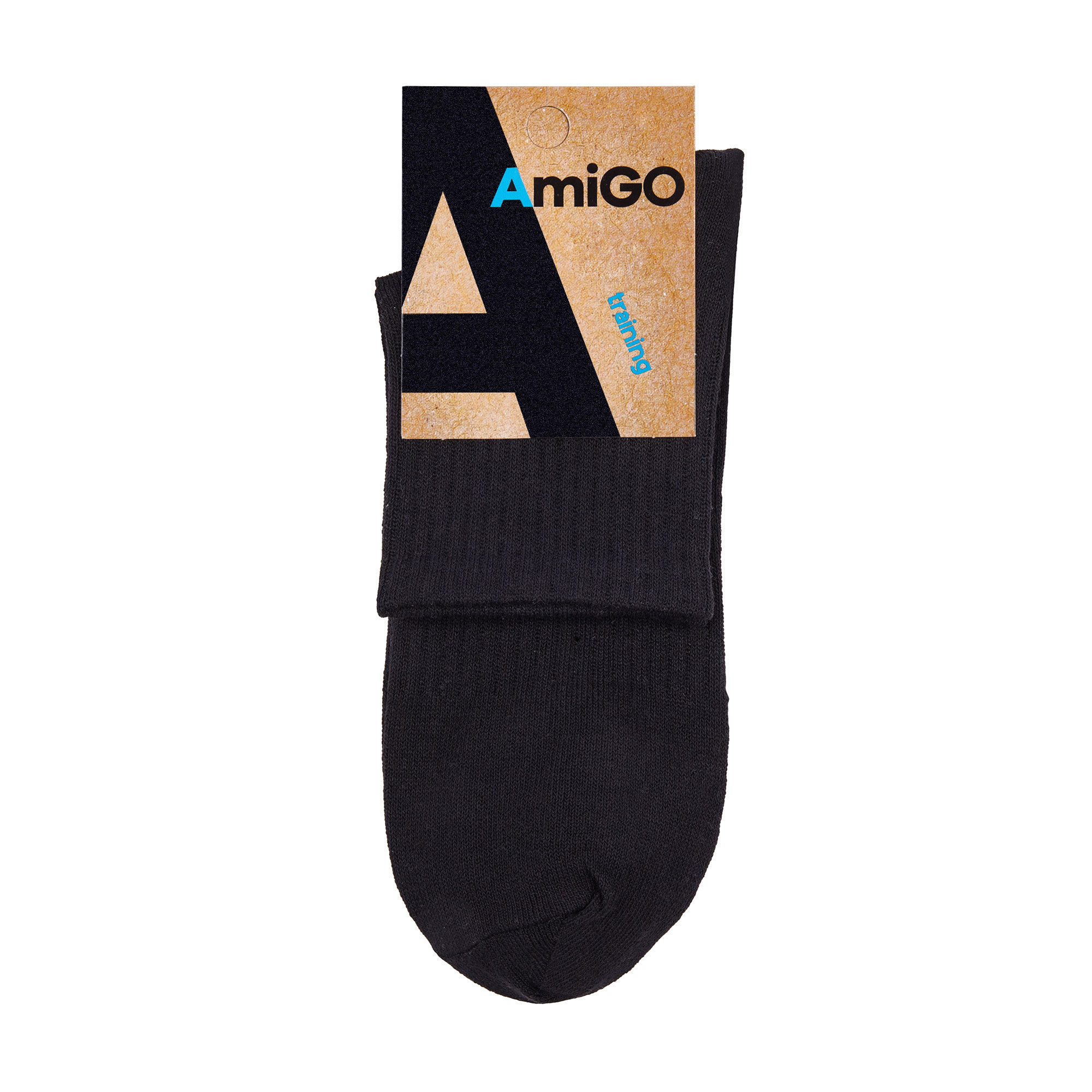 Шкарпетки чоловічі AmiGO середні, спорт, чорні, розмір 27
Шкарпетки чоловічі AmiGO середні, спорт, чорні, розмір 27