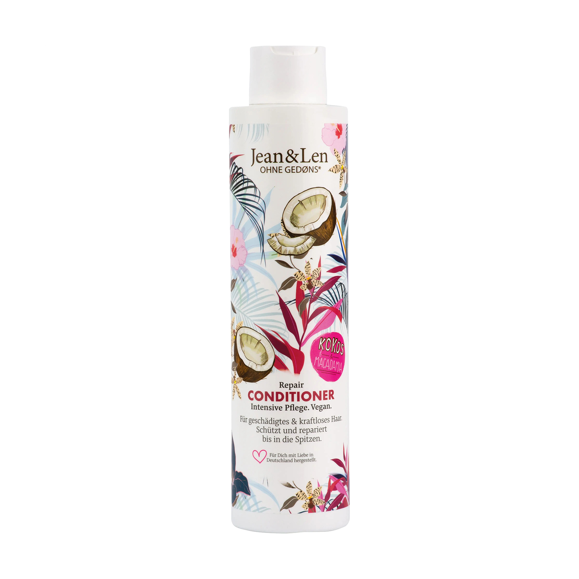 Уцінка! Відновлювальний кондиціонер для волосся Jean & Len Conditioner Кокосова олія та макадамія, 300 мл
Уцінка! Відновлювальний кондиціонер для волосся Jean & Len Conditioner Кокосова олія та макадамія, 300 мл