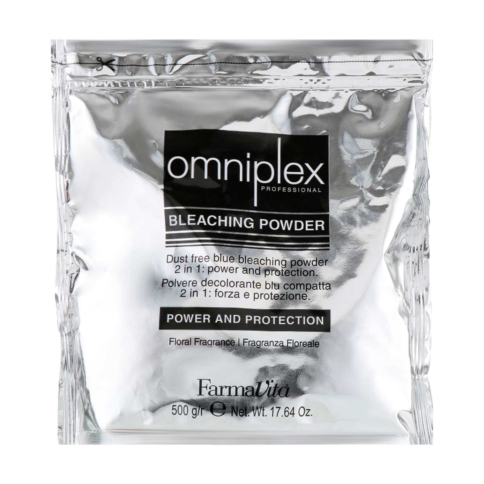 Знебарвлювальний порошок 2 в 1 для волосся FarmaVita Omniplex Bleaching Powder, Blue, 500 г
Знебарвлювальний порошок 2 в 1 для волосся FarmaVita Omniplex Bleaching Powder, Blue, 500 г