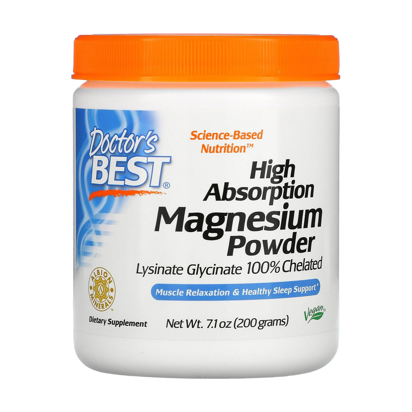 Магній високої абсорбції Doctor's Best High Absorption Magnesium, в порошку, 200 г
Магній високої абсорбції Doctor's Best High Absorption Magnesium, в порошку, 200 г