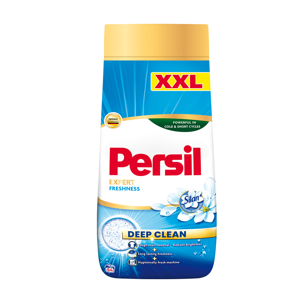 Пральний порошок Persil Expert Deep Clean Свіжість від сілан, автомат, 54 цикли прання, 8.1 кг
Пральний порошок Persil Expert Deep Clean Свіжість від сілан, автомат, 54 цикли прання, 8.1 кг