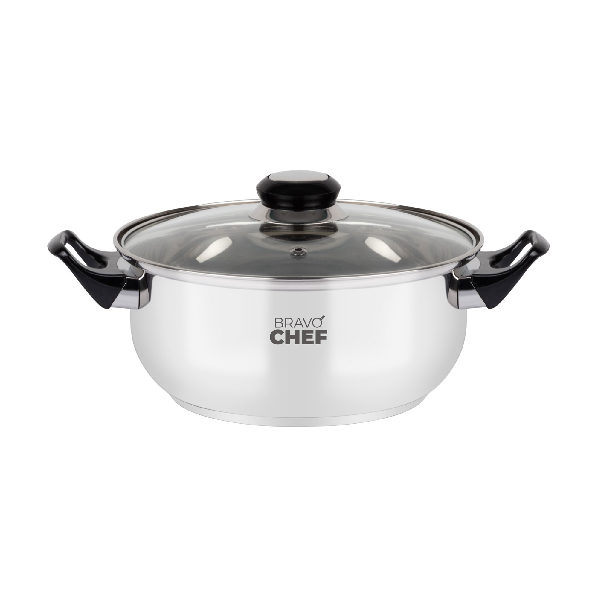 Каструля BRAVO CHEF з кришкою та бакелітовими ручками, 22 см, 3.5 л (BC-2002-22)
Каструля BRAVO CHEF з кришкою та бакелітовими ручками, 22 см, 3.5 л (BC-2002-22)