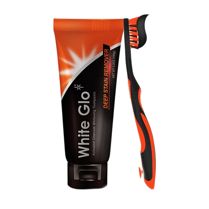 Набір White Glo Charcoal Deep Stain Remover (зубна паста з активованим вугіллям, 100 мл + зубна щітка, 1 шт)
Набір White Glo Charcoal Deep Stain Remover (зубна паста з активованим вугіллям, 100 мл + зубна щітка, 1 шт)