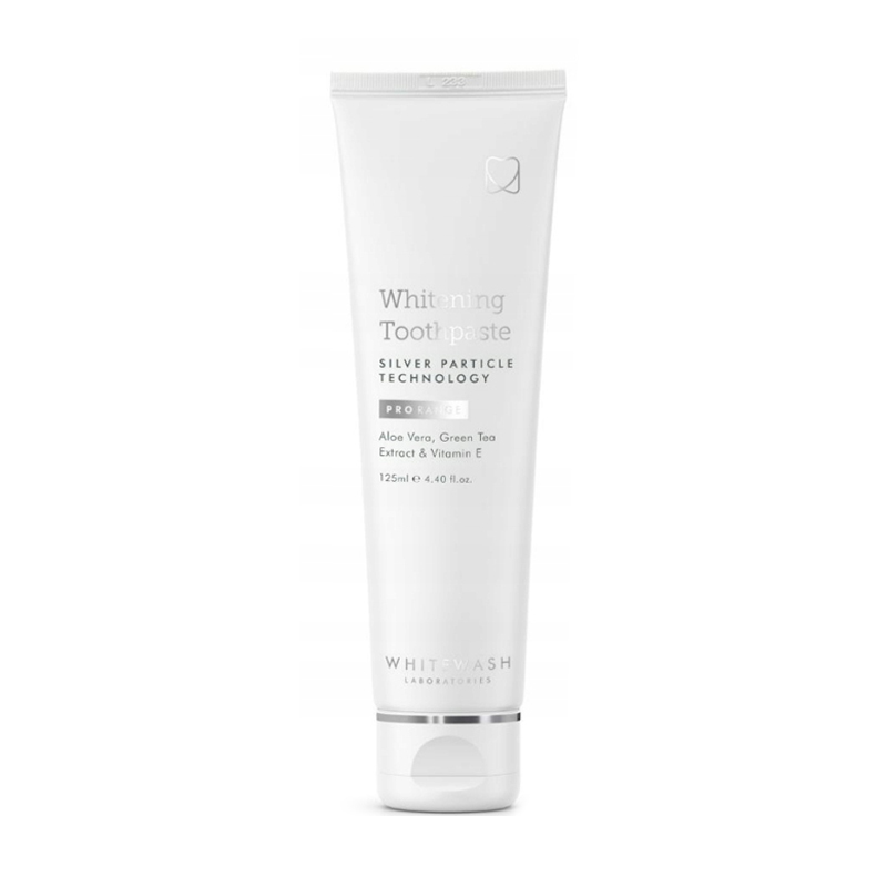 Уцінка! Відбілювальна зубна паста WhiteWash Laboratories Professional Whitening Toothpaste з часточками срібла, 125 мл
Уцінка! Відбілювальна зубна паста WhiteWash Laboratories Professional Whitening Toothpaste з часточками срібла, 125 мл