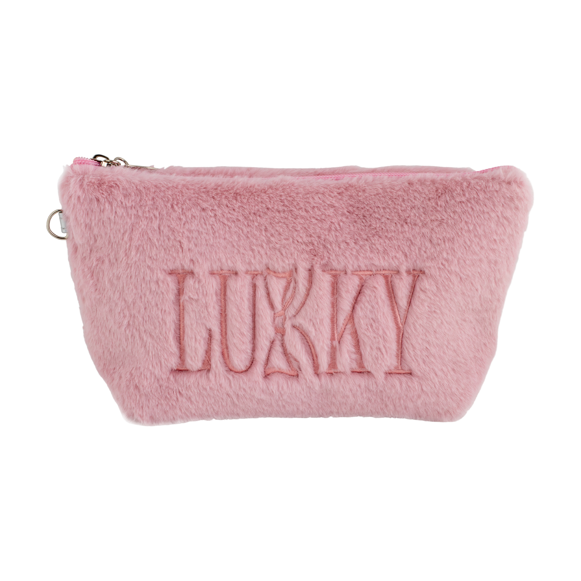 Косметичка Lukky з логотипом, плюшева, бузкова
Косметичка Lukky з логотипом, плюшева, бузкова