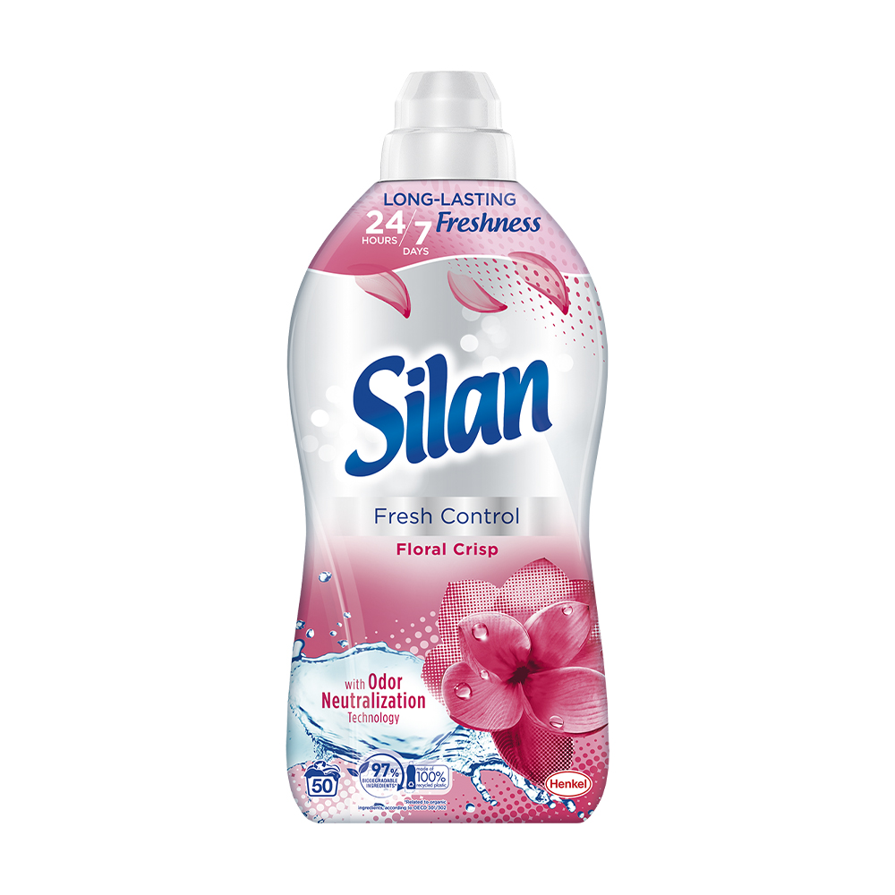Уцінка! Кондиціонер для білизни Silan Fresh Control Свіжість квітів, 50 циклів прання, 1.1 л
Уцінка! Кондиціонер для білизни Silan Fresh Control Свіжість квітів, 50 циклів прання, 1.1 л