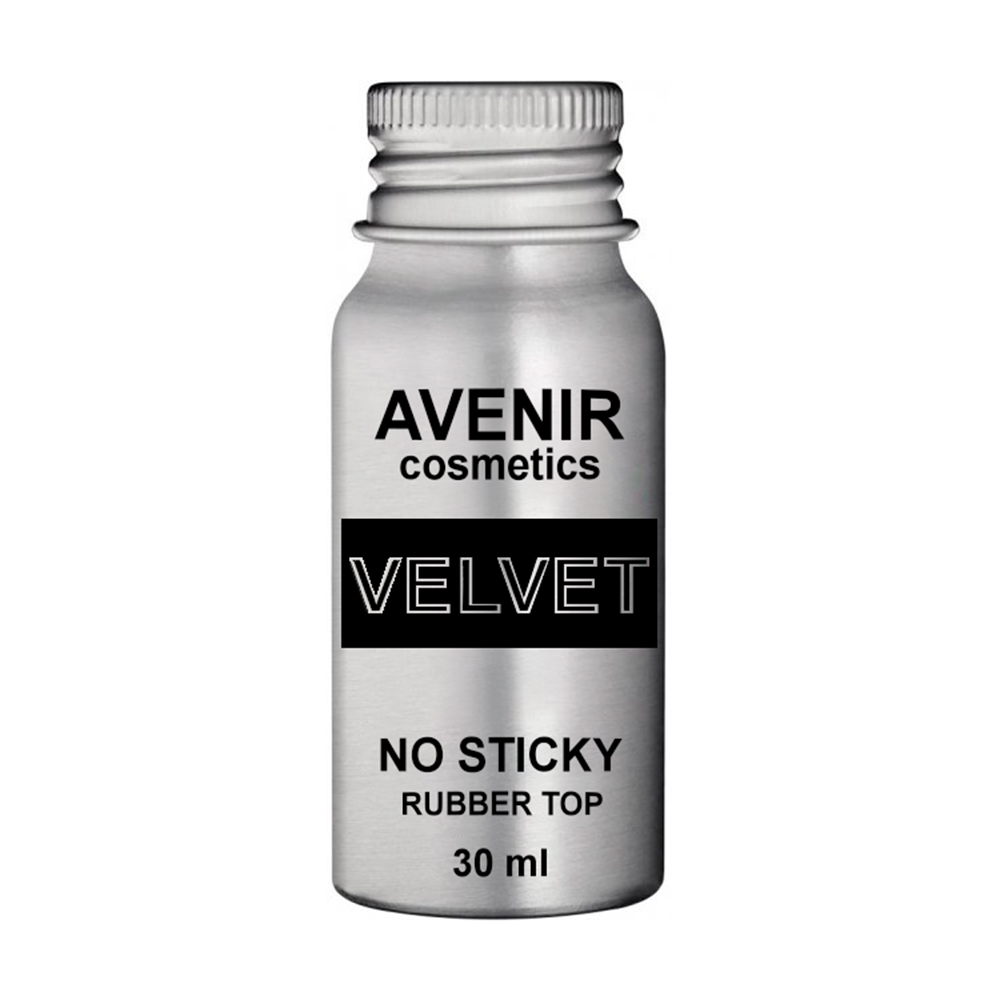 Матовий топ для гель-лаку Avenir Cosmetics No Sticky Velvet Rubber Top без липкого шару, 30 мл
Матовий топ для гель-лаку Avenir Cosmetics No Sticky Velvet Rubber Top без липкого шару, 30 мл