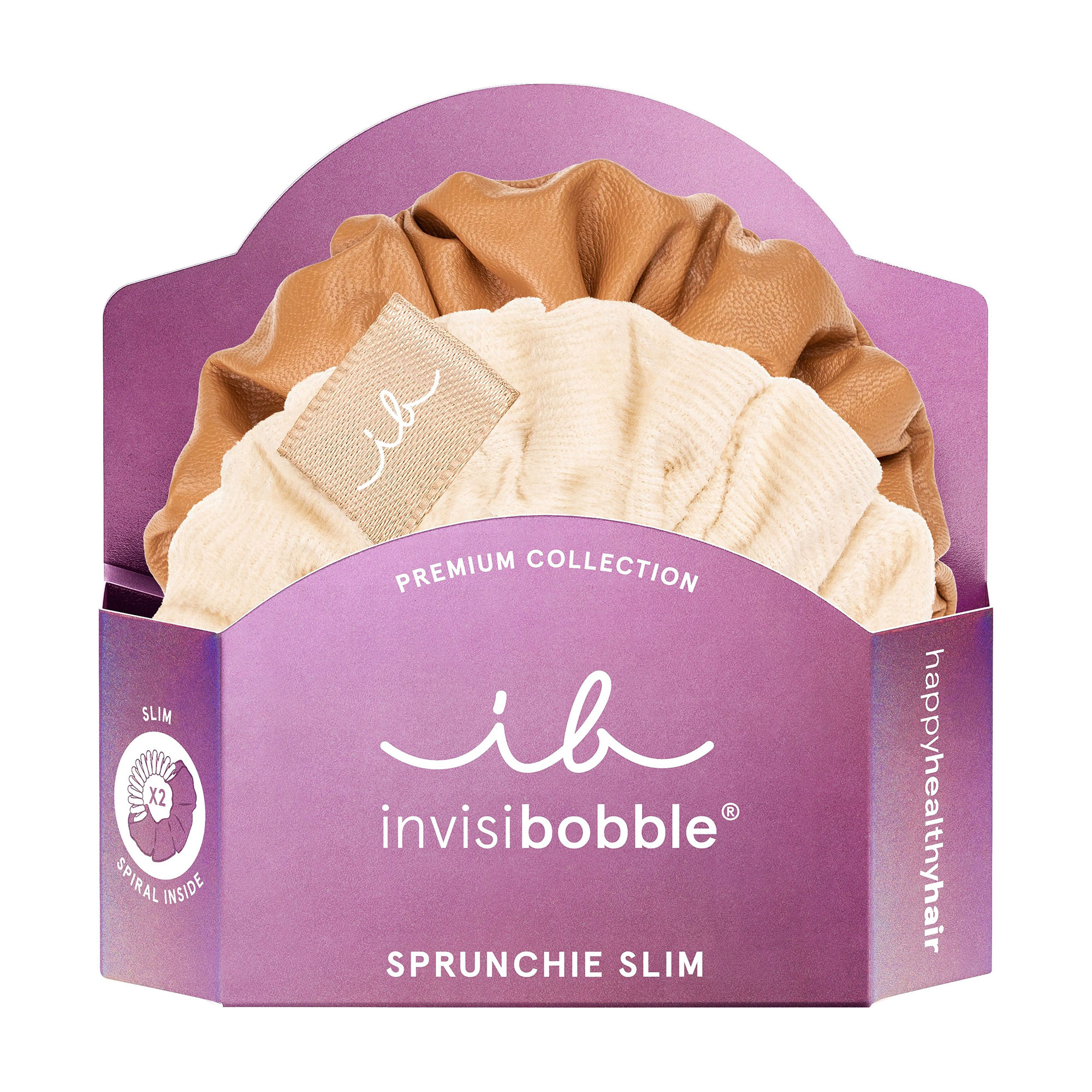 Резинка-браслет для волосся Invisibobble Sprunchie Slim Creme de Caramel, 2 шт
Резинка-браслет для волосся Invisibobble Sprunchie Slim Creme de Caramel, 2 шт