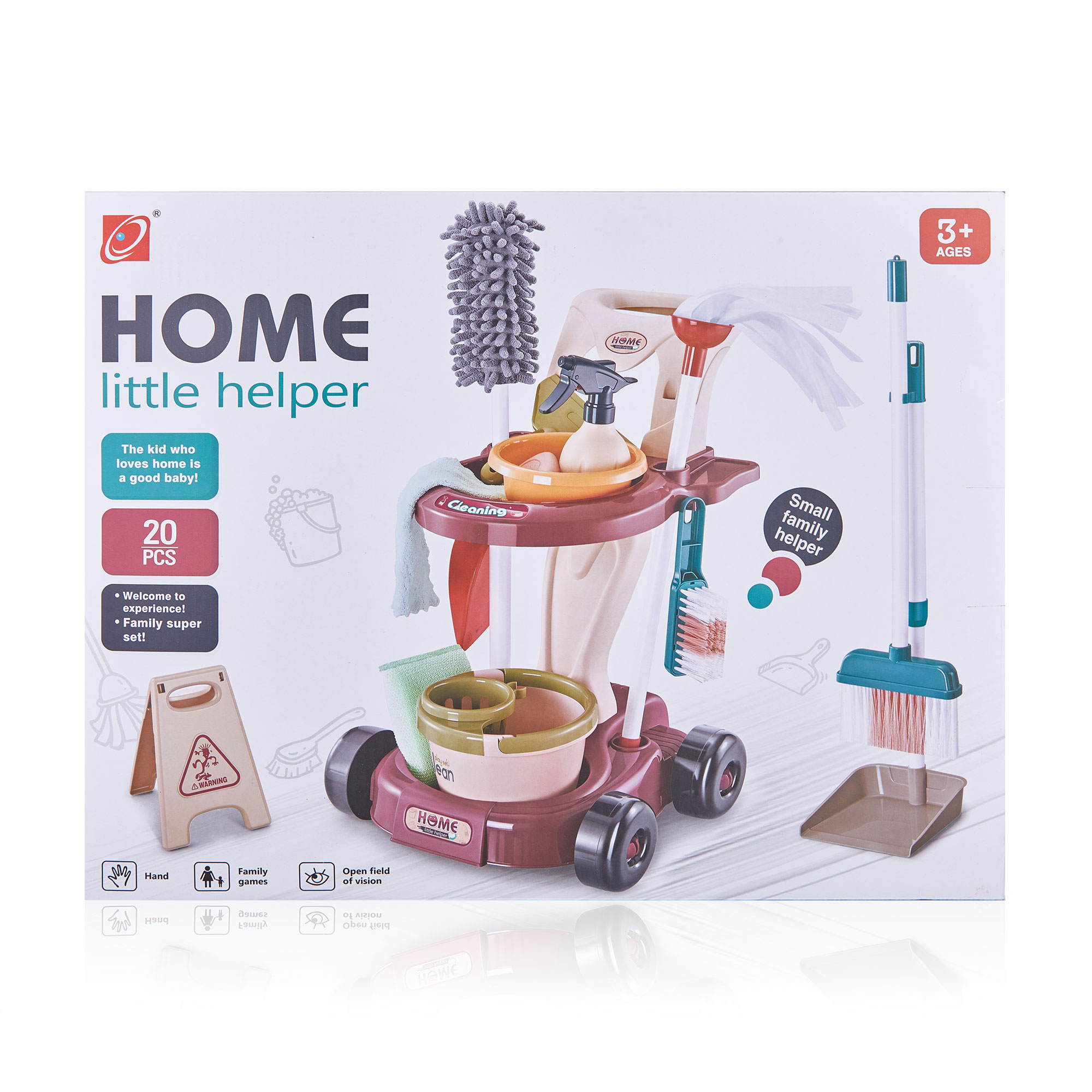 Іграшковий набір для прибирання JIACHENG з стійкою (667-57)
Іграшковий набір для прибирання JIACHENG з стійкою (667-57)