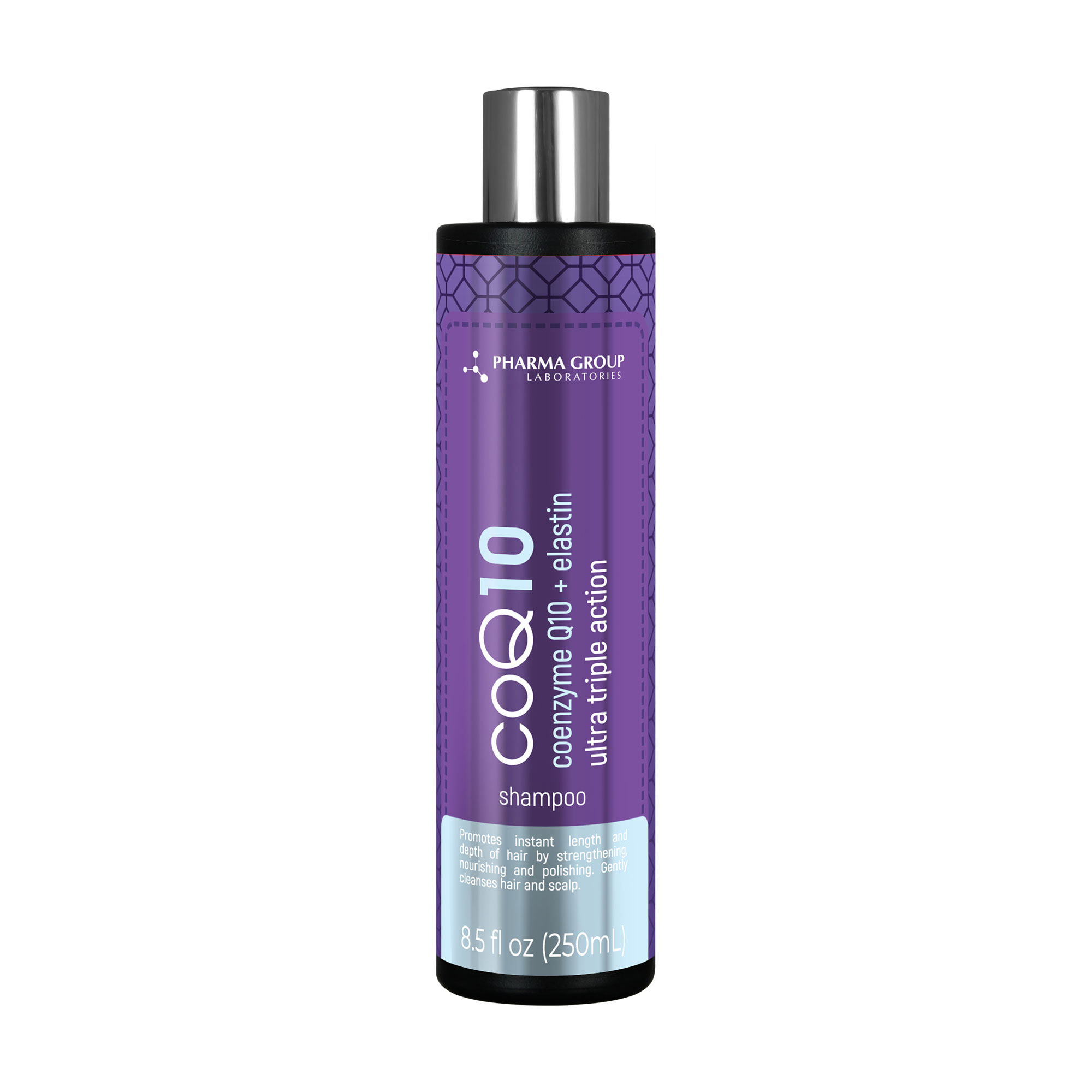 Уцінка! Шампунь для волосся PHARMA GROUP Laboratories CoQ10 Coenzyme Q10 + Elastin Shampoo, 250 мл
Уцінка! Шампунь для волосся PHARMA GROUP Laboratories CoQ10 Coenzyme Q10 + Elastin Shampoo, 250 мл