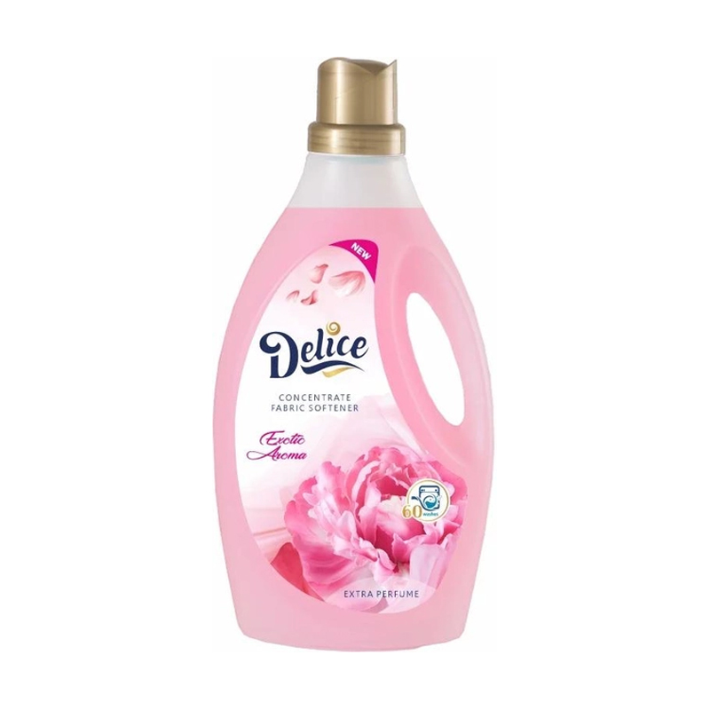 Кондиціонер для білизни Delice Exotic Aroma, 60 циклів прання, 2 л
Кондиціонер для білизни Delice Exotic Aroma, 60 циклів прання, 2 л