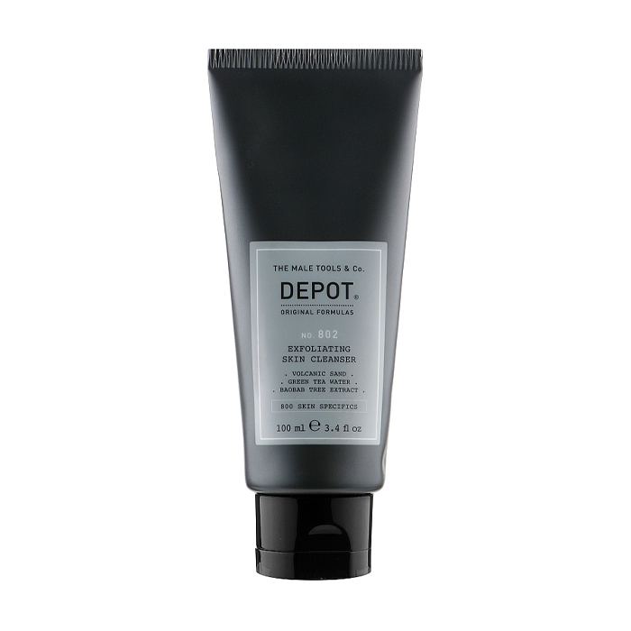 Чоловічий очищувальний засіб для обличчя та шиї Depot 802 Exfoliating Skin Cleanser, 100 мл
Чоловічий очищувальний засіб для обличчя та шиї Depot 802 Exfoliating Skin Cleanser, 100 мл
