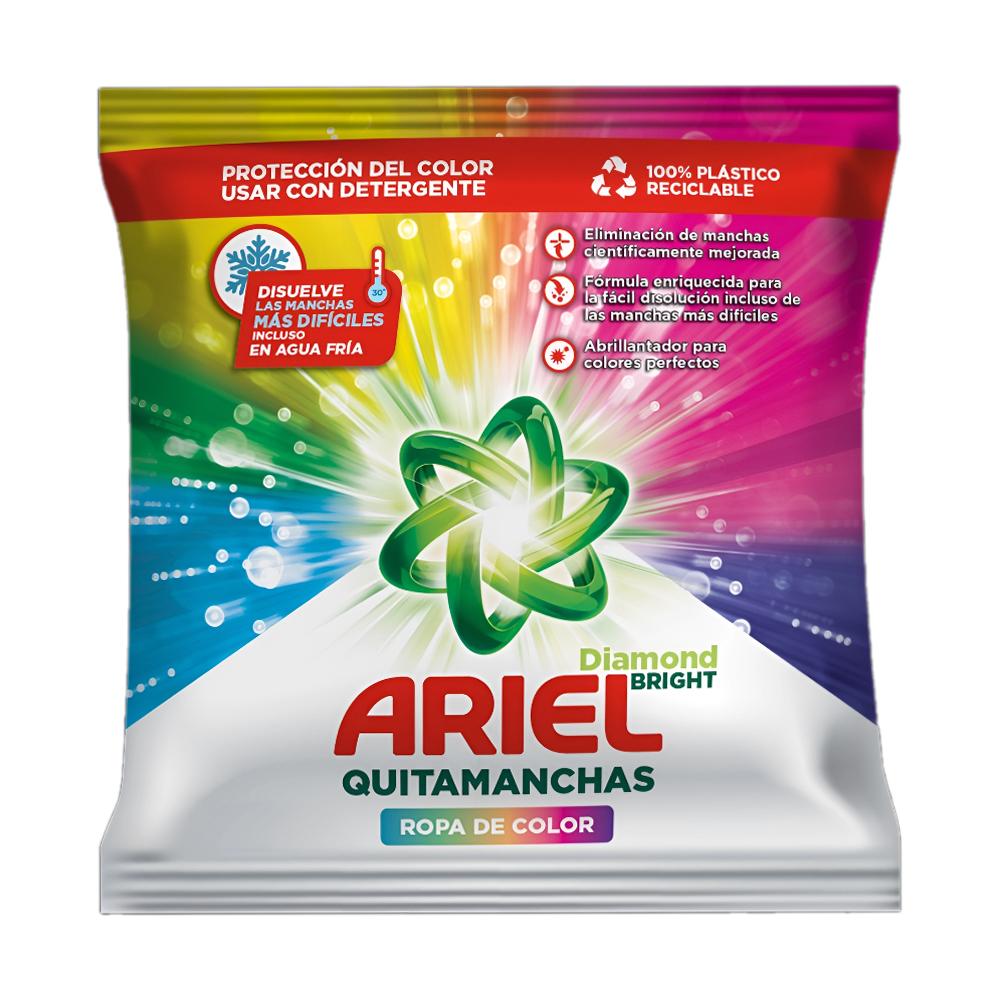 Уцінка! Кисневий плямовивідник Ariel Color Diamond Bright для кольорових тканин, 150 г
Уцінка! Кисневий плямовивідник Ariel Color Diamond Bright для кольорових тканин, 150 г