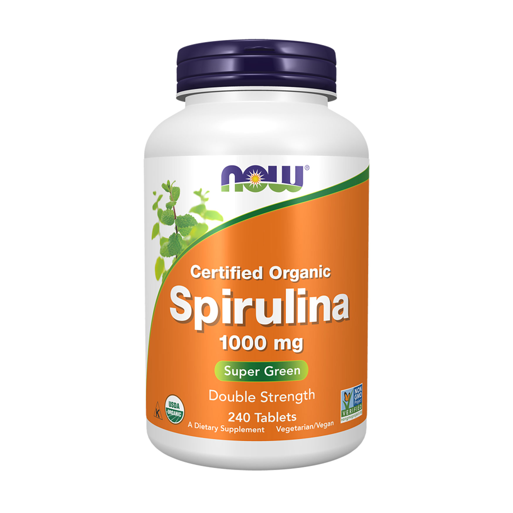 Спіруліна NOW foods Spirulina 1000 мг, 240 таблеток
Спіруліна NOW foods Spirulina 1000 мг, 240 таблеток
