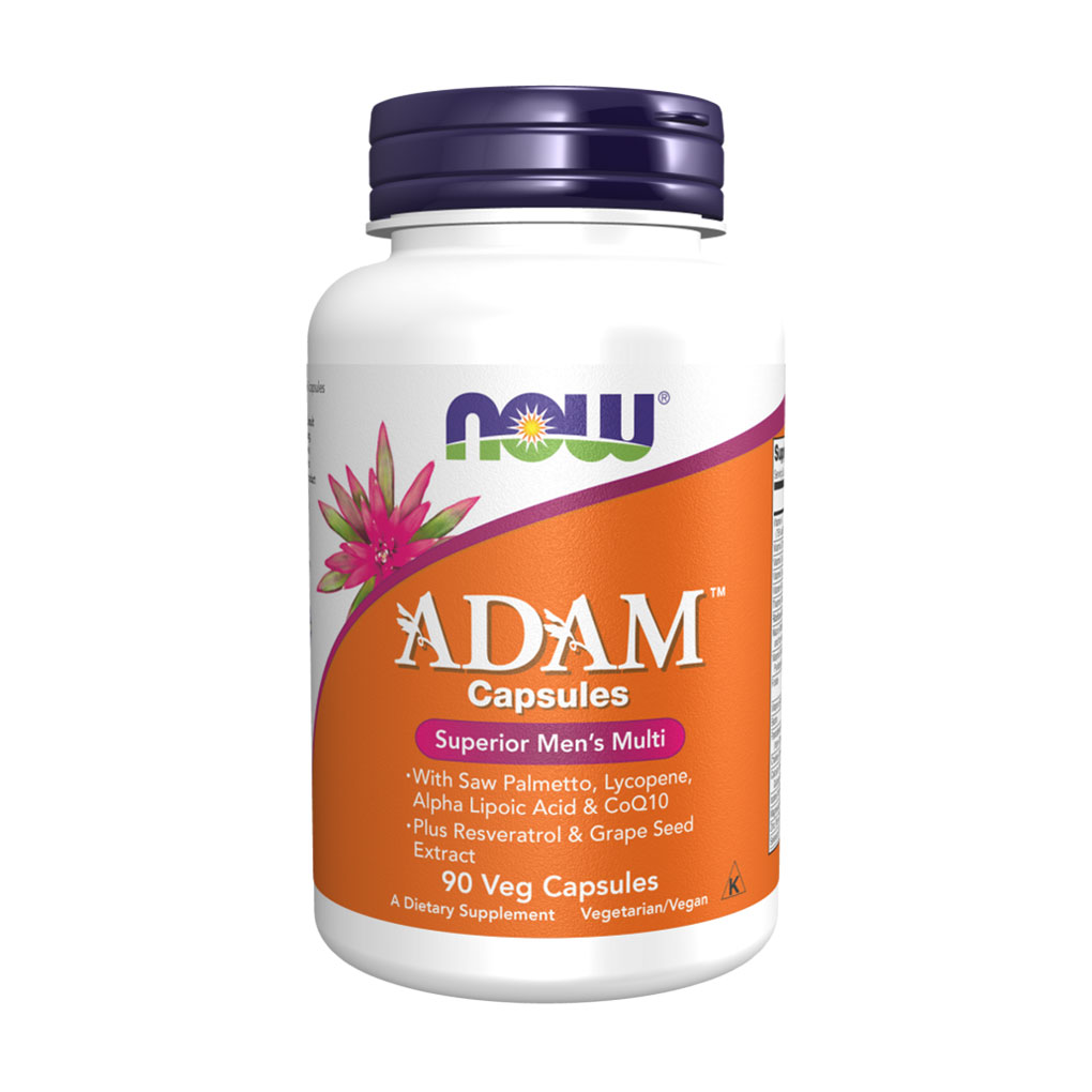 Вітаміни для чоловіків NOW foods Adam Men's Multi, 90 вегетаріанських капсул
Вітаміни для чоловіків NOW foods Adam Men's Multi, 90 вегетаріанських капсул
