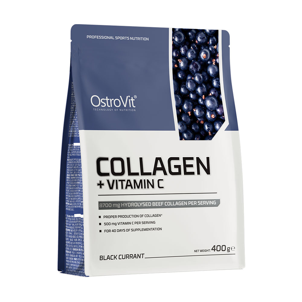 Колаген з вітаміном C OstroVit Collagen + Vitamin C зі смаком чорної смородини, в порошку, 400 г
Колаген з вітаміном C OstroVit Collagen + Vitamin C зі смаком чорної смородини, в порошку, 400 г