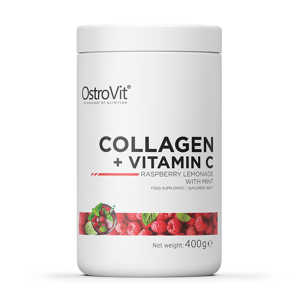 Колаген з вітаміном C OstroVit Collagen + Vitamin C зі смаком малинового лимонаду з м'ятою, в порошку, 400 г
Колаген з вітаміном C OstroVit Collagen + Vitamin C зі смаком малинового лимонаду з м'ятою, в порошку, 400 г