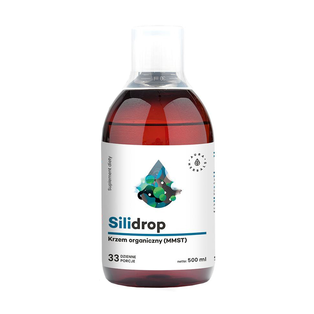 Кремній Aura Herbals Silidrop, в рідині, 500 мл
Кремній Aura Herbals Silidrop, в рідині, 500 мл