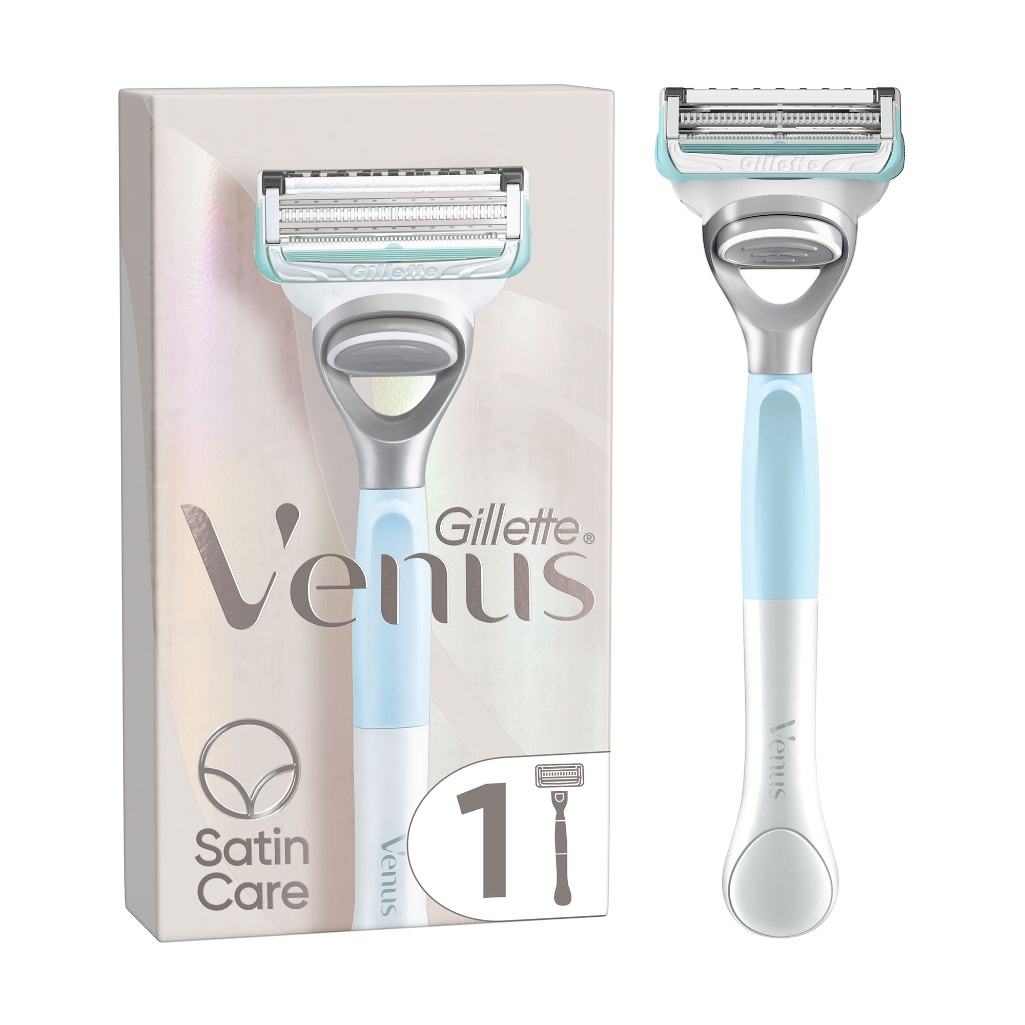 Станок для гоління жіночий (бритва) Gillette Venus Satin Care з 1 змінним картриджем
Станок для гоління жіночий (бритва) Gillette Venus Satin Care з 1 змінним картриджем