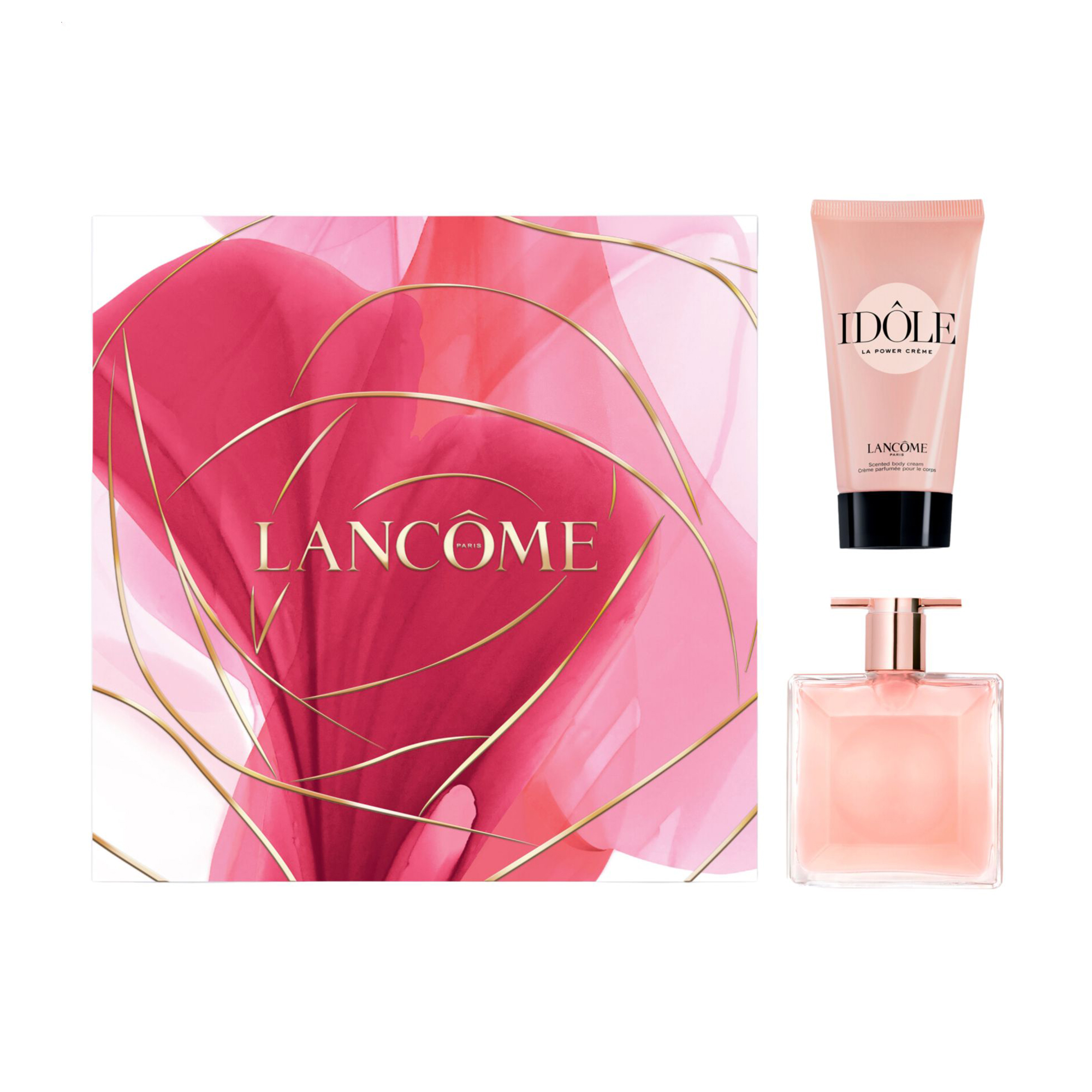 Парфумований набір жіночий Lancome Idole Giftset (парфумована вода, 25 мл + лосьйон для тіла, 50 мл)
Парфумований набір жіночий Lancome Idole Giftset (парфумована вода, 25 мл + лосьйон для тіла, 50 мл)