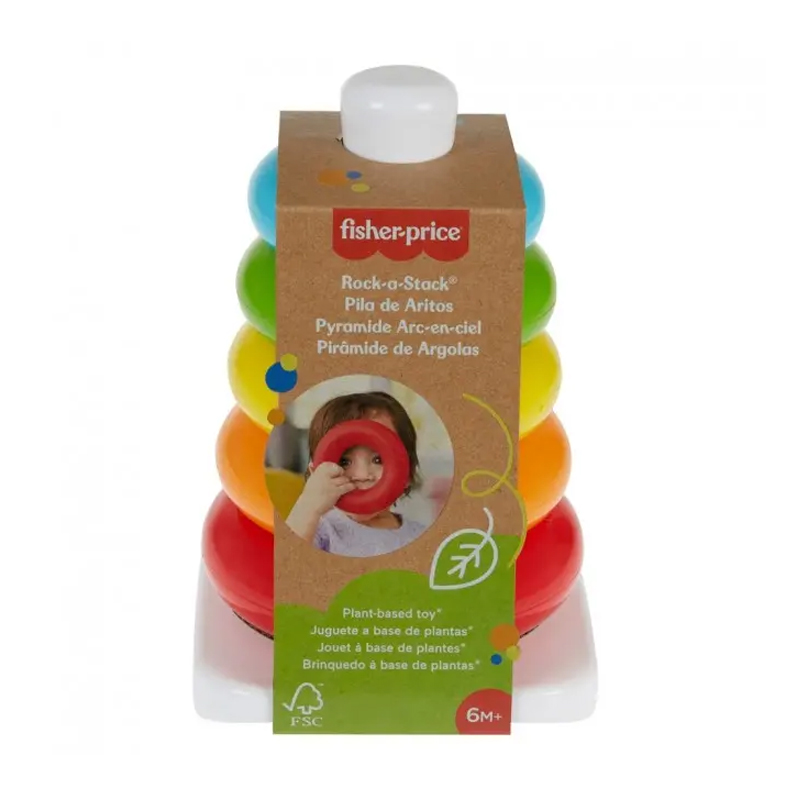 Пірамідка Fisher-Price від 6 місяців, 21*13 см (GRF09)
Пірамідка Fisher-Price від 6 місяців, 21*13 см (GRF09)