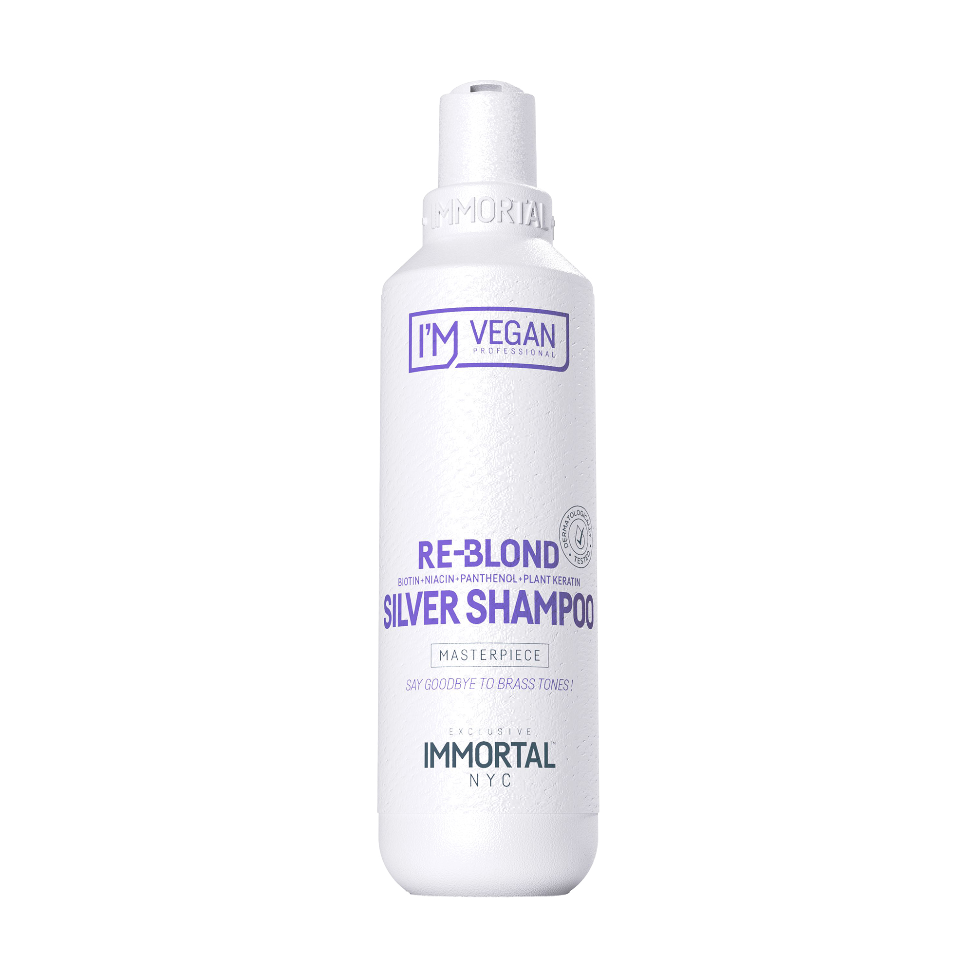Уцінка! Шампунь Immortal NYC I'm Vegan Re-Bond Silver Shampoo проти небажаної жовтизни волосся, 250 мл
Уцінка! Шампунь Immortal NYC I'm Vegan Re-Bond Silver Shampoo проти небажаної жовтизни волосся, 250 мл