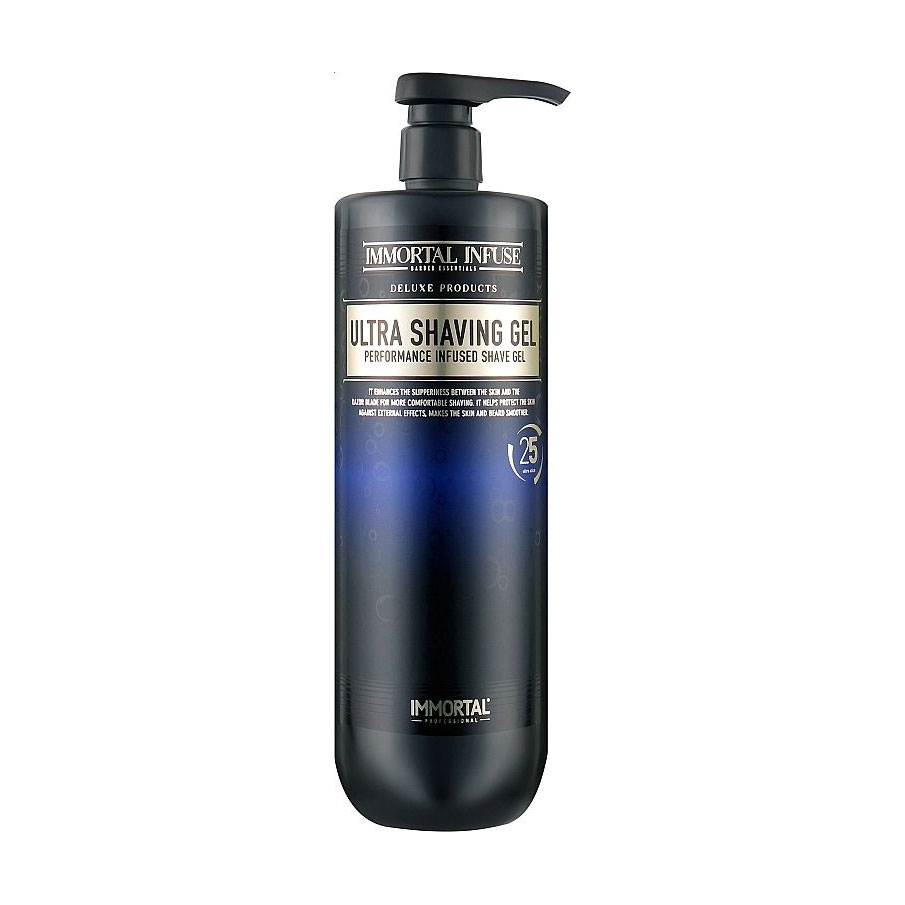 Уцінка! Гель для гоління Immortal NYC Infuse Ultra Shaving Gel чоловічий, з дозатором, 1 л
Уцінка! Гель для гоління Immortal NYC Infuse Ultra Shaving Gel чоловічий, з дозатором, 1 л