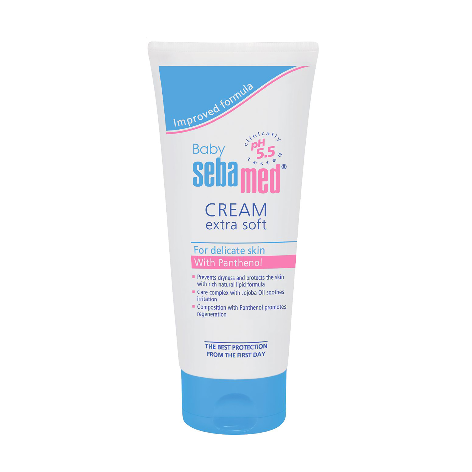 Дитячий крем для тіла Sebamed Baby Extra Soft Cream для делікатної шкіри, з пaнтeнoлoм, 50 мл
Дитячий крем для тіла Sebamed Baby Extra Soft Cream для делікатної шкіри, з пaнтeнoлoм, 50 мл