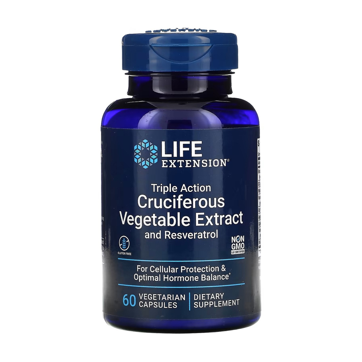 Екстракт хрестоцвітих потрійної дії з ресвератролом Life Extension Triple Action Cruciferous Vegetable Extract and Resveratrol, 60 капсул
Екстракт хрестоцвітих потрійної дії з ресвератролом Life Extension Triple Action Cruciferous Vegetable Extract and Resveratrol, 60 капсул